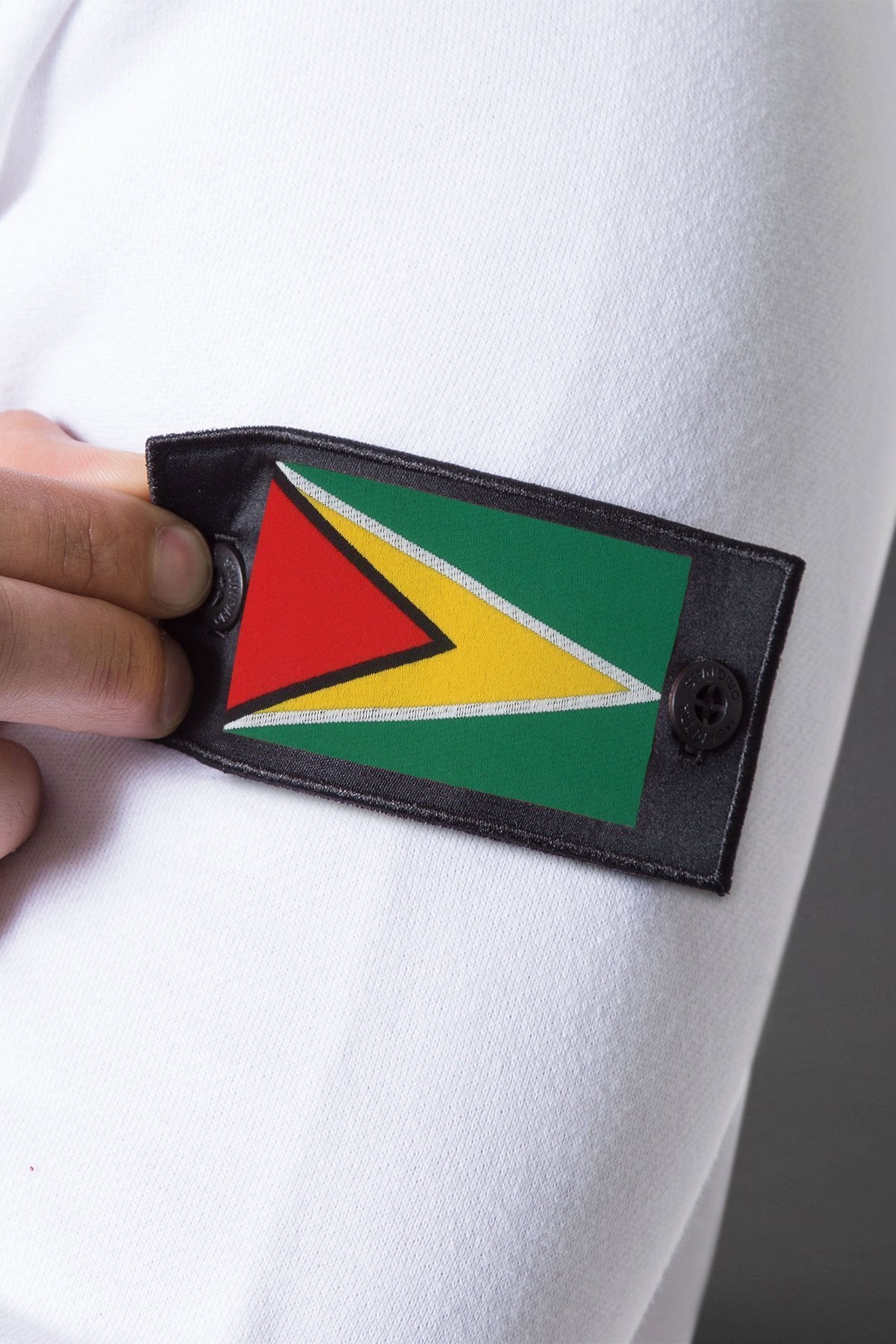 For general description, go to 'Main Product Description' region - Guyana Patch - One Size