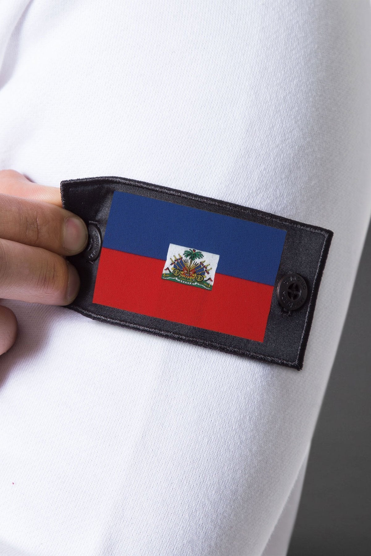For general description, go to 'Main Product Description' region - Haiti Patch - One Size
