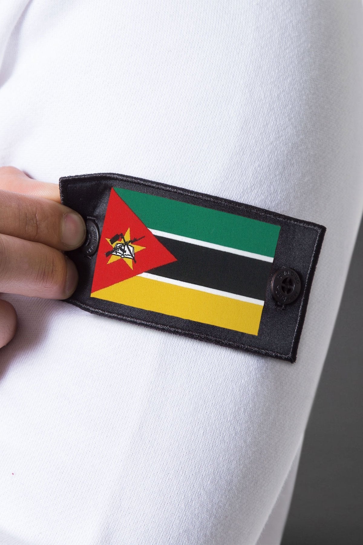 For general description, go to 'Main Product Description' region - Mozambique Patch - One Size
