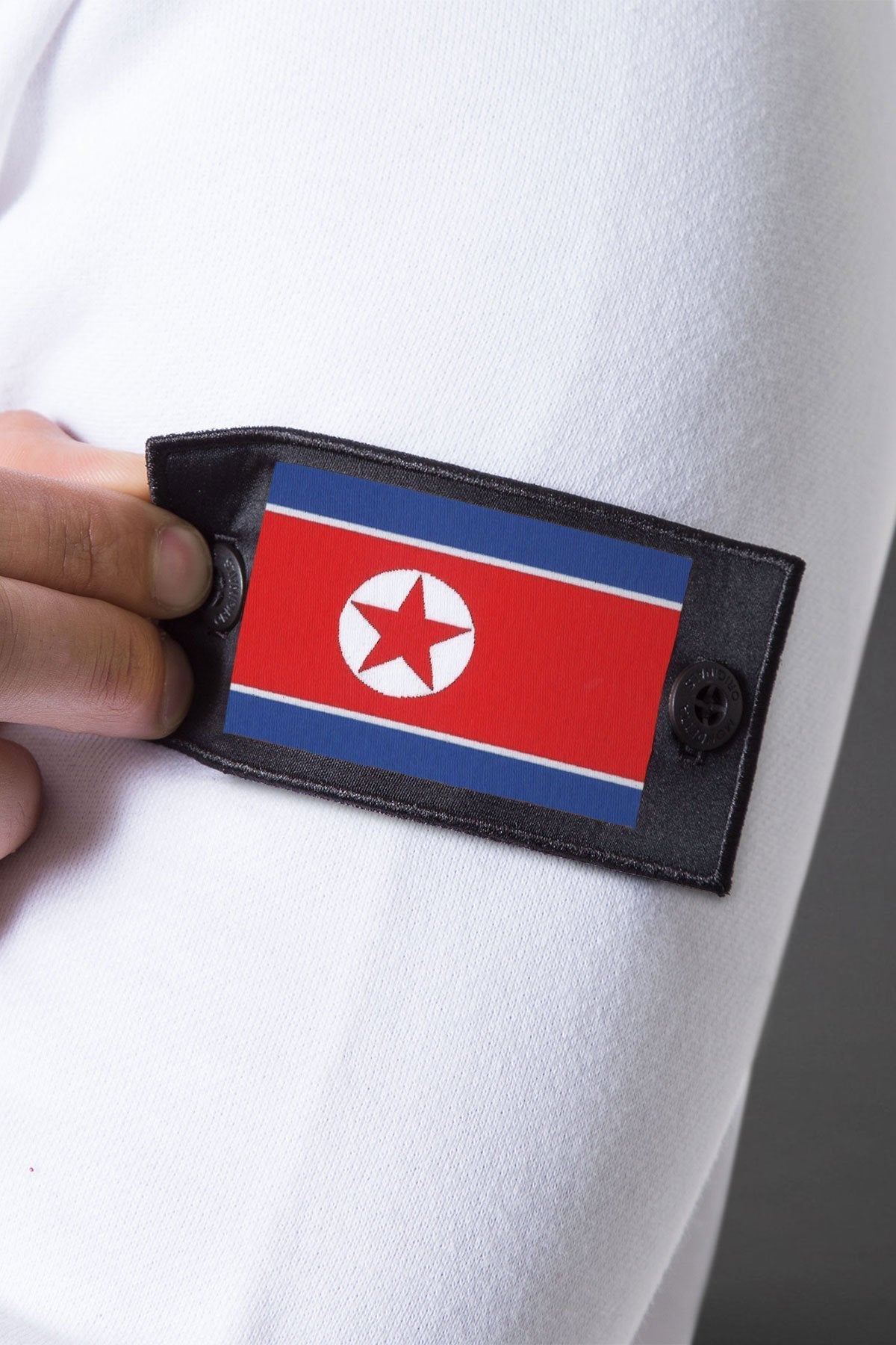 For general description, go to 'Main Product Description' region - North Korea Patch - One Size