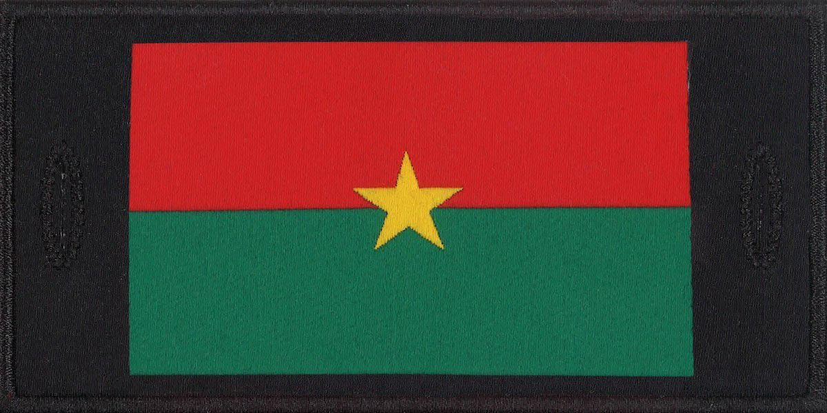 Burkina Faso Patch - One Size
