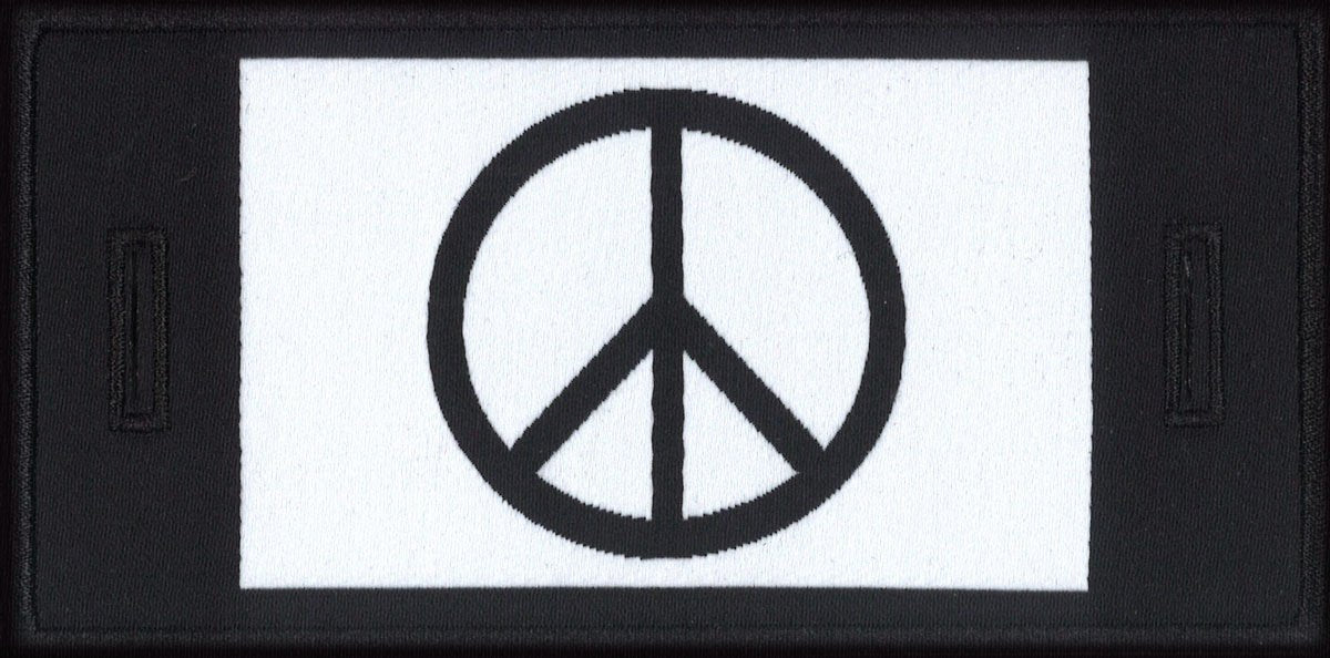 Peace Sign Patch - One Size
