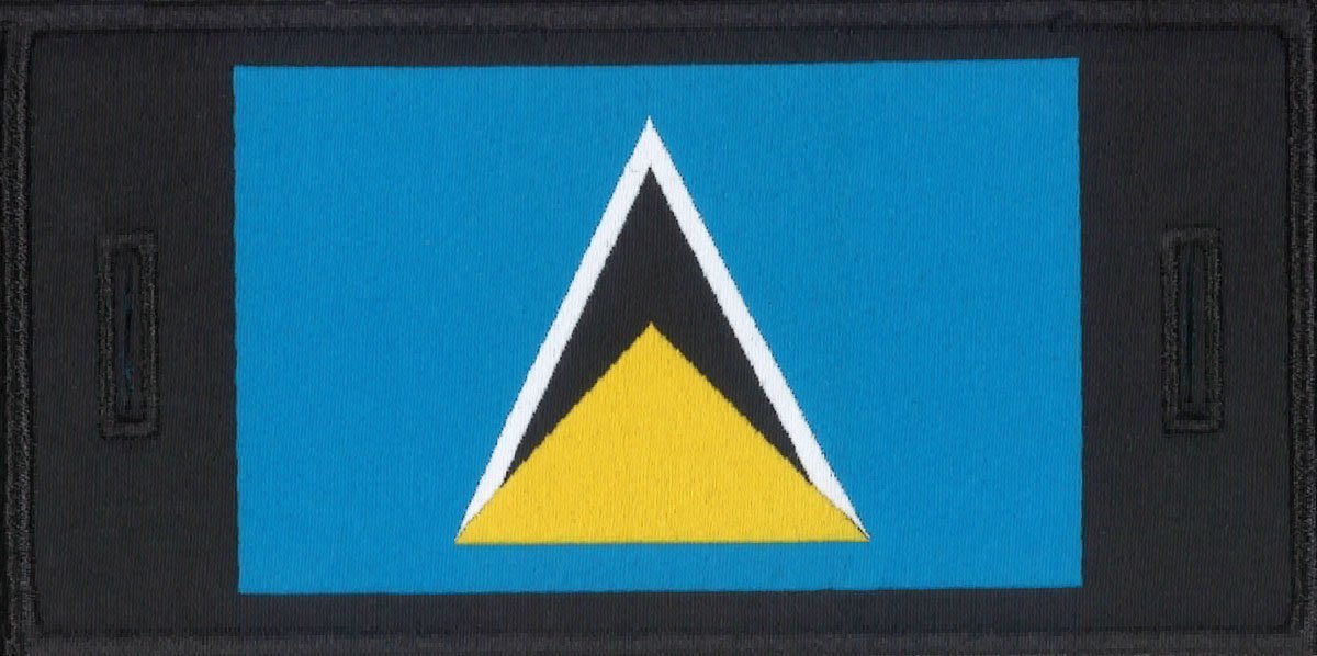 Saint Lucia Patch - One Size