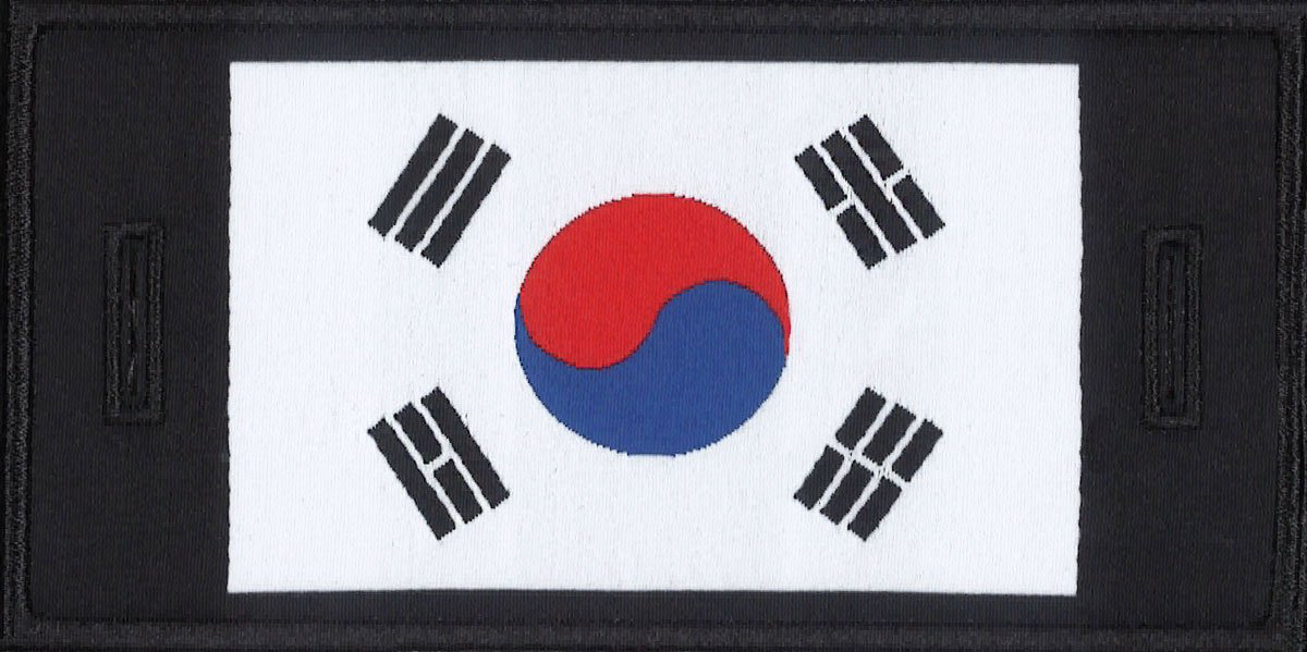 South Korea Patch - One Size