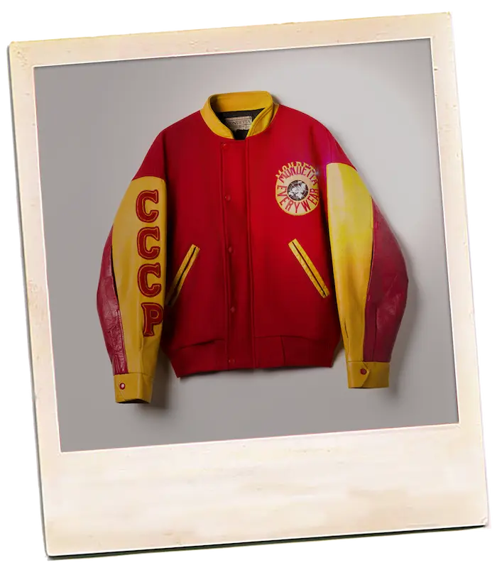 CCCP Varsity Jacket Polaroid Photo