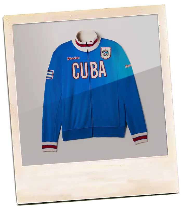 Cuba Pitch Track Jacket Polaroid Photo