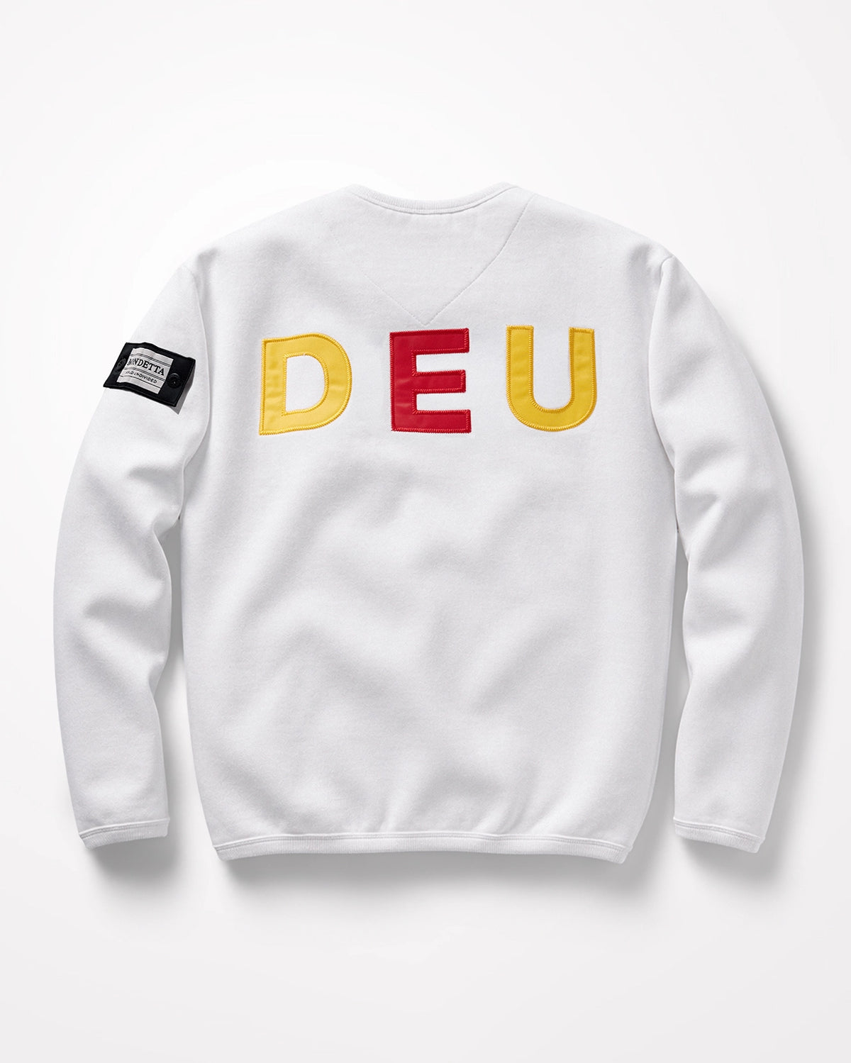 The Unity Modern Fit Sweatshirt - Germany - White