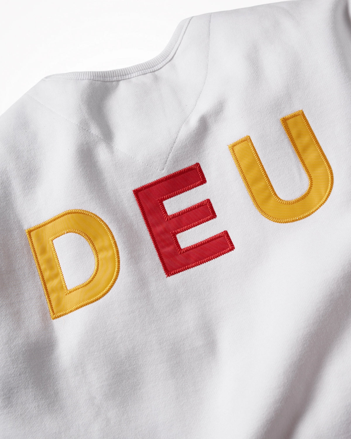 The Unity Modern Fit Sweatshirt - Germany - White