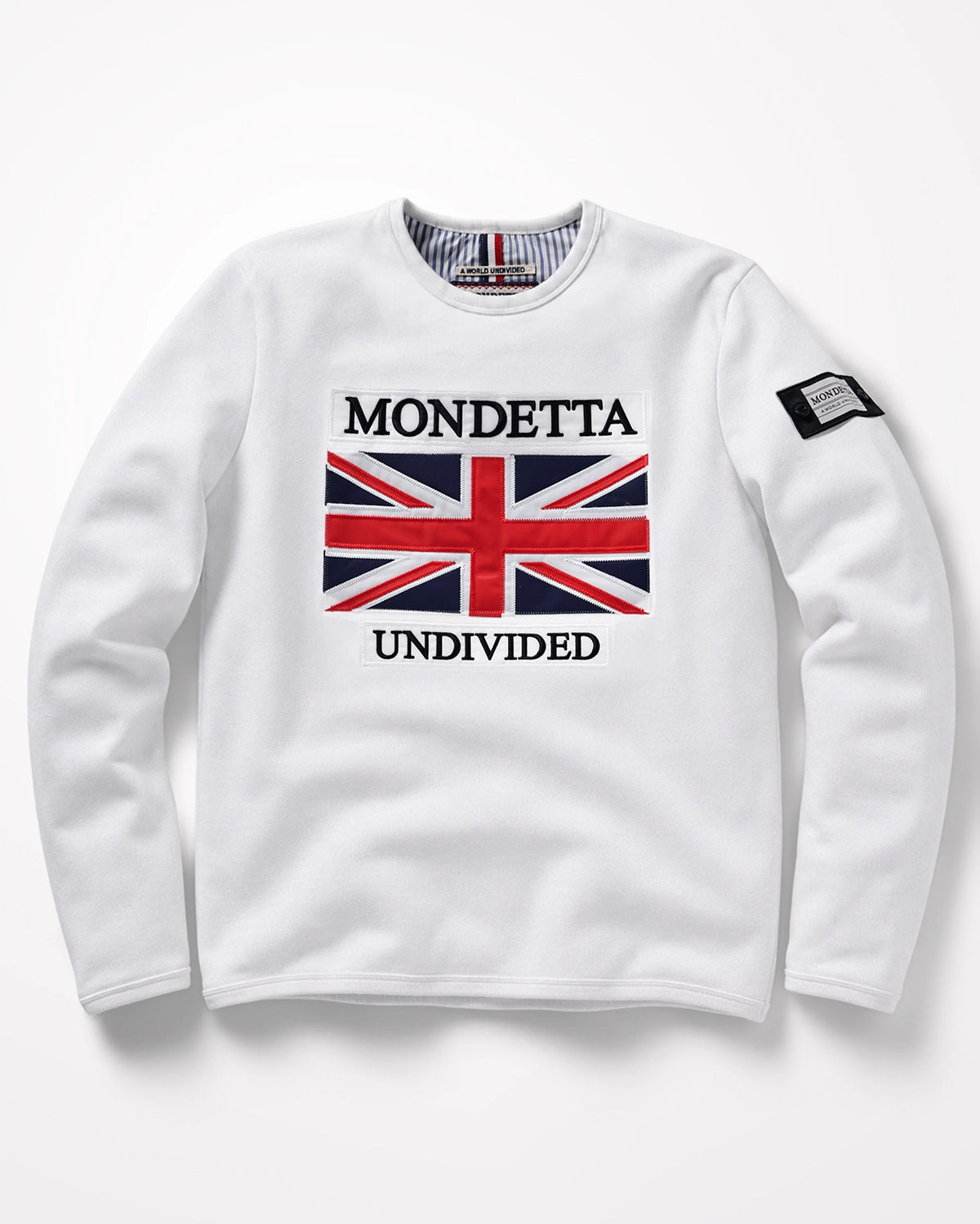 The Unity Modern Fit Sweatshirt - Great Britain - White