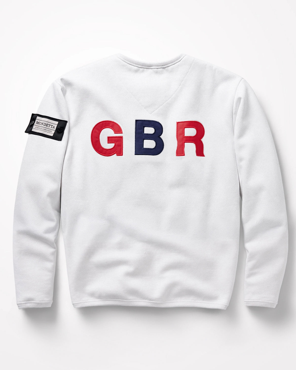 The Unity Modern Fit Sweatshirt - Great Britain - White