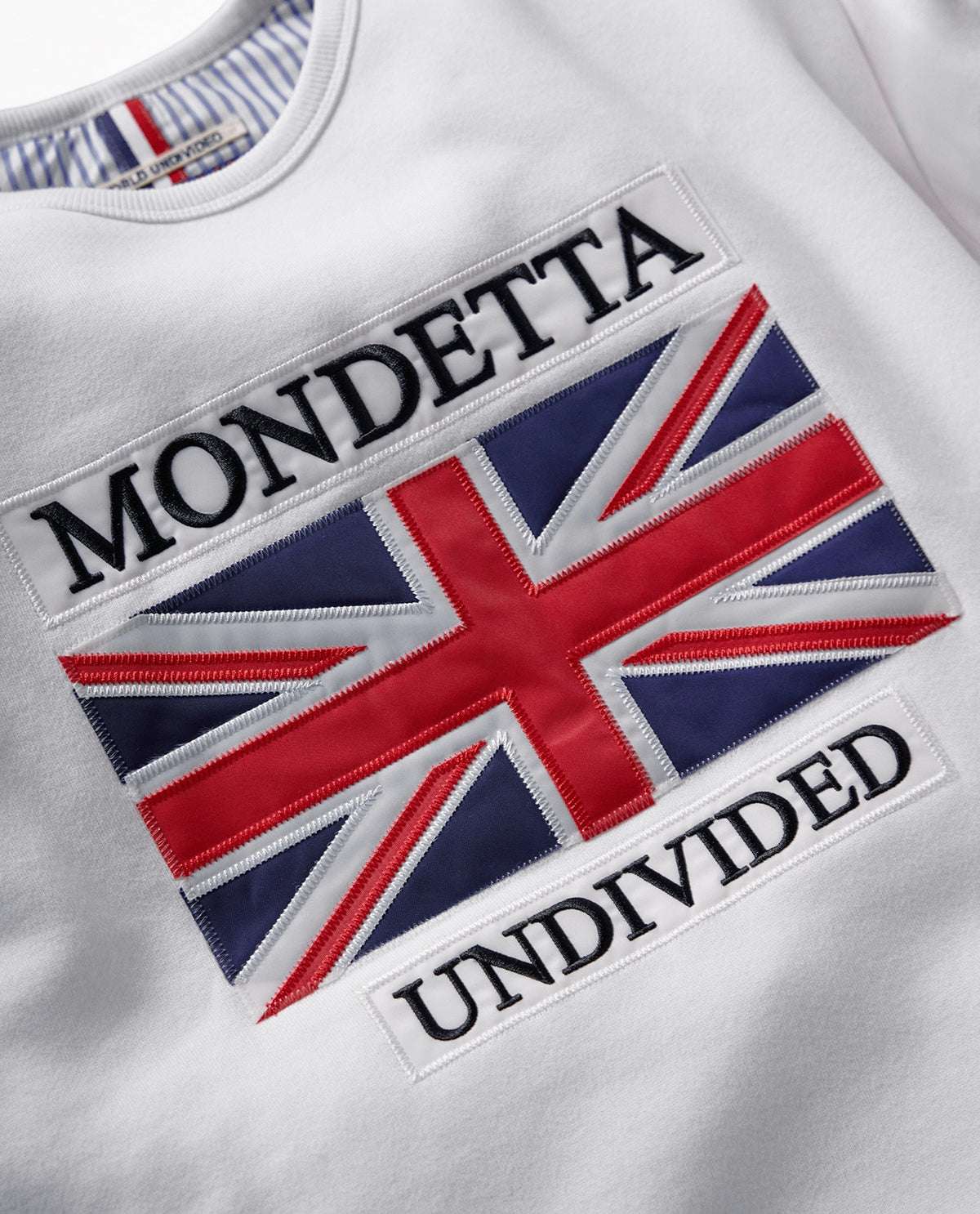 The Unity Modern Fit Sweatshirt - Great Britain - White