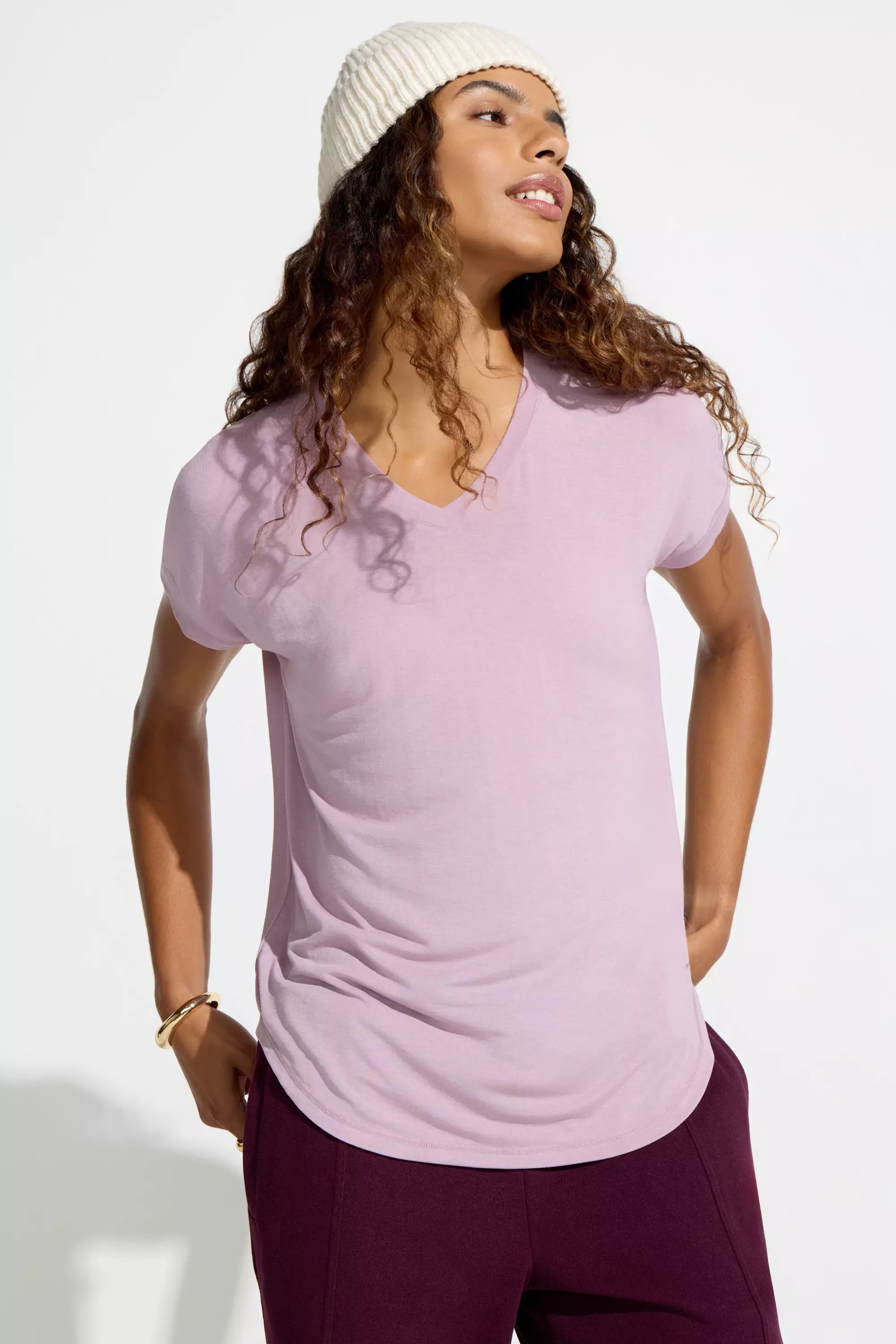 Women’s V-Neck Short Sleeve Tee