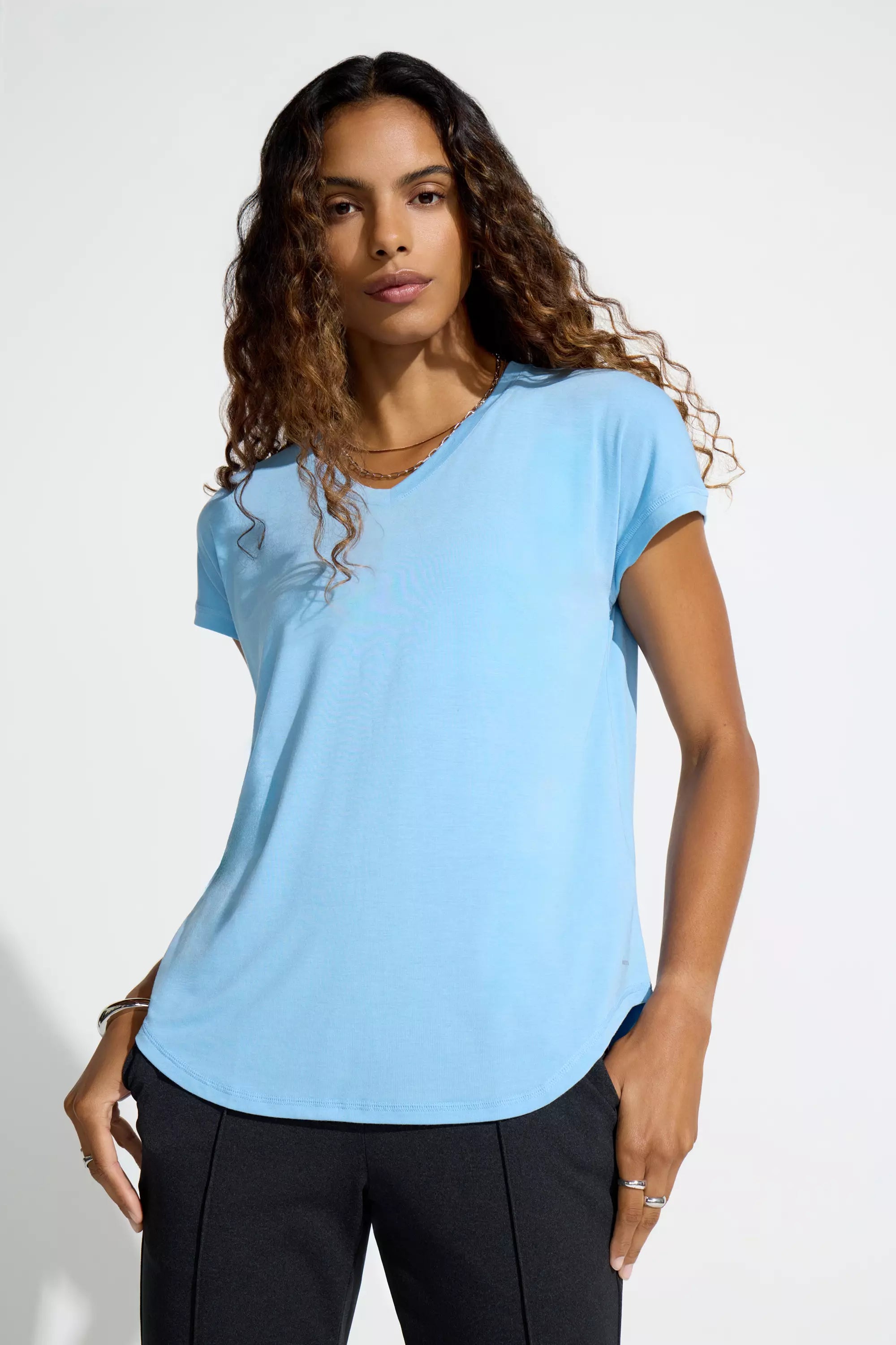 Women’s V-Neck Short Sleeve Tee