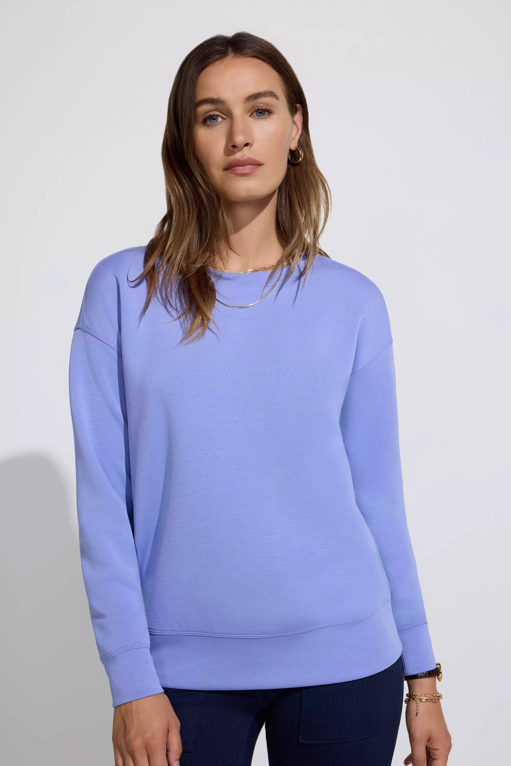Women’s Tech Fleece Sweatshirt - Jacaranda