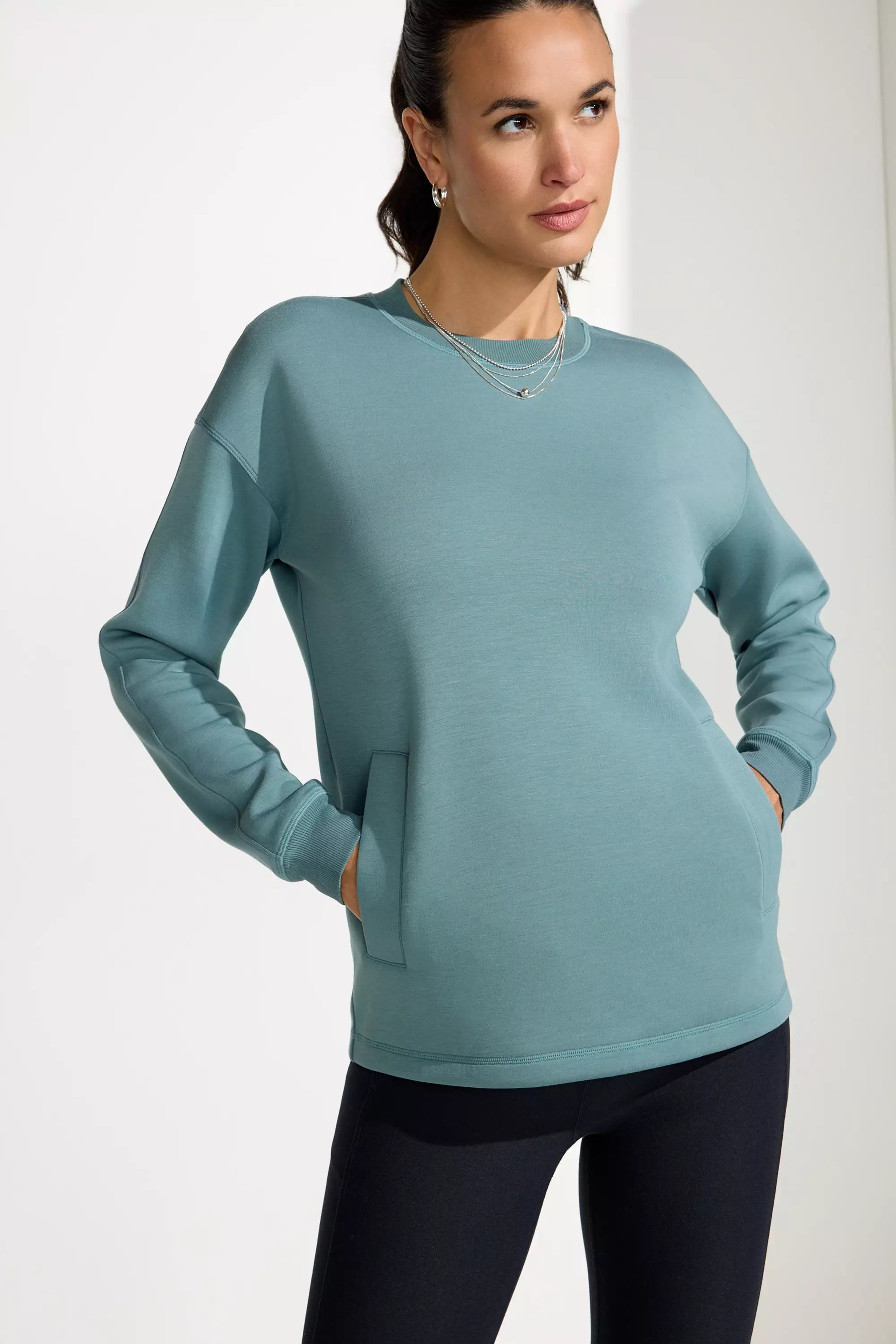 Women's Boxy Top - North Atlantic
