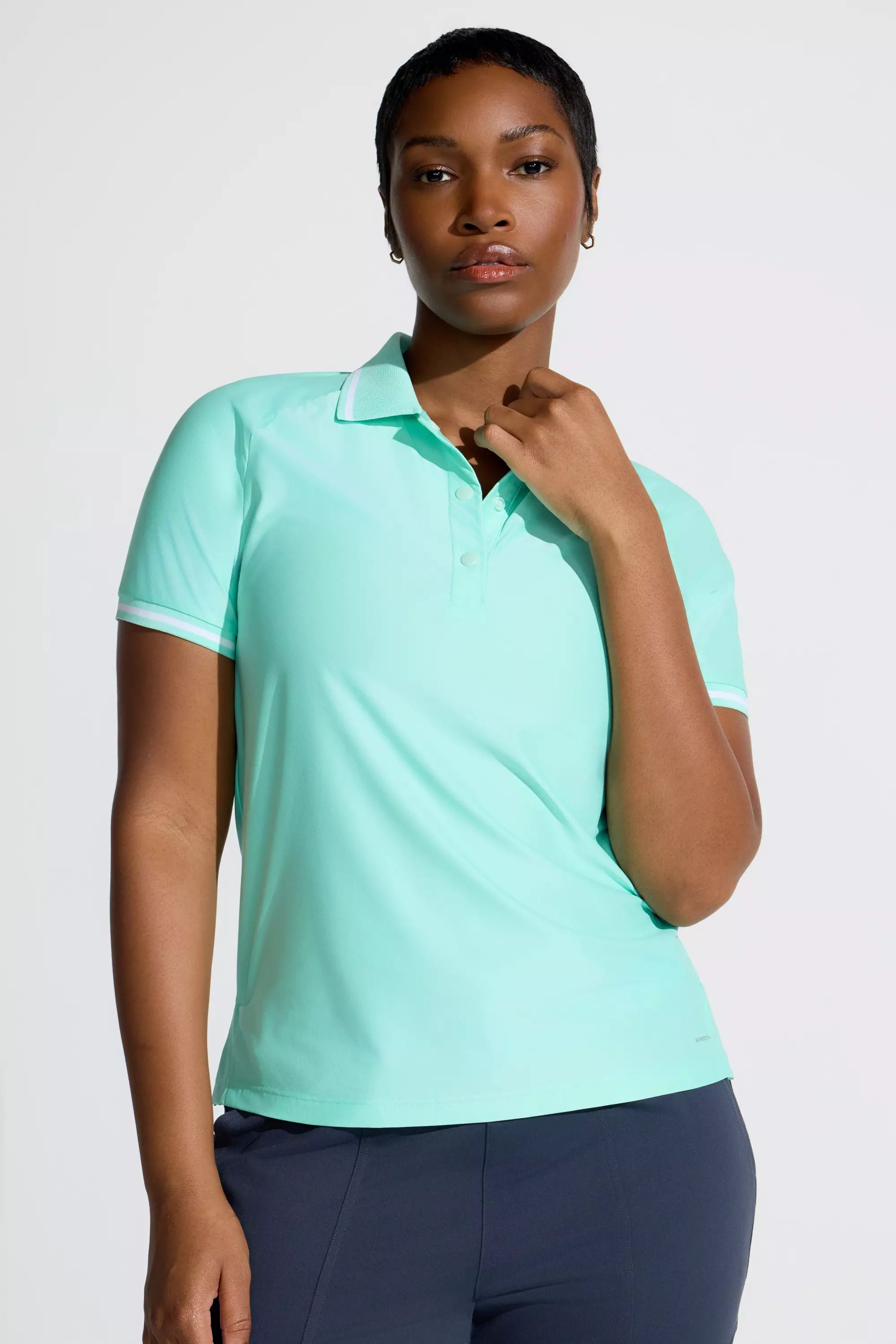 Women’s Mesh Active Polo - Green