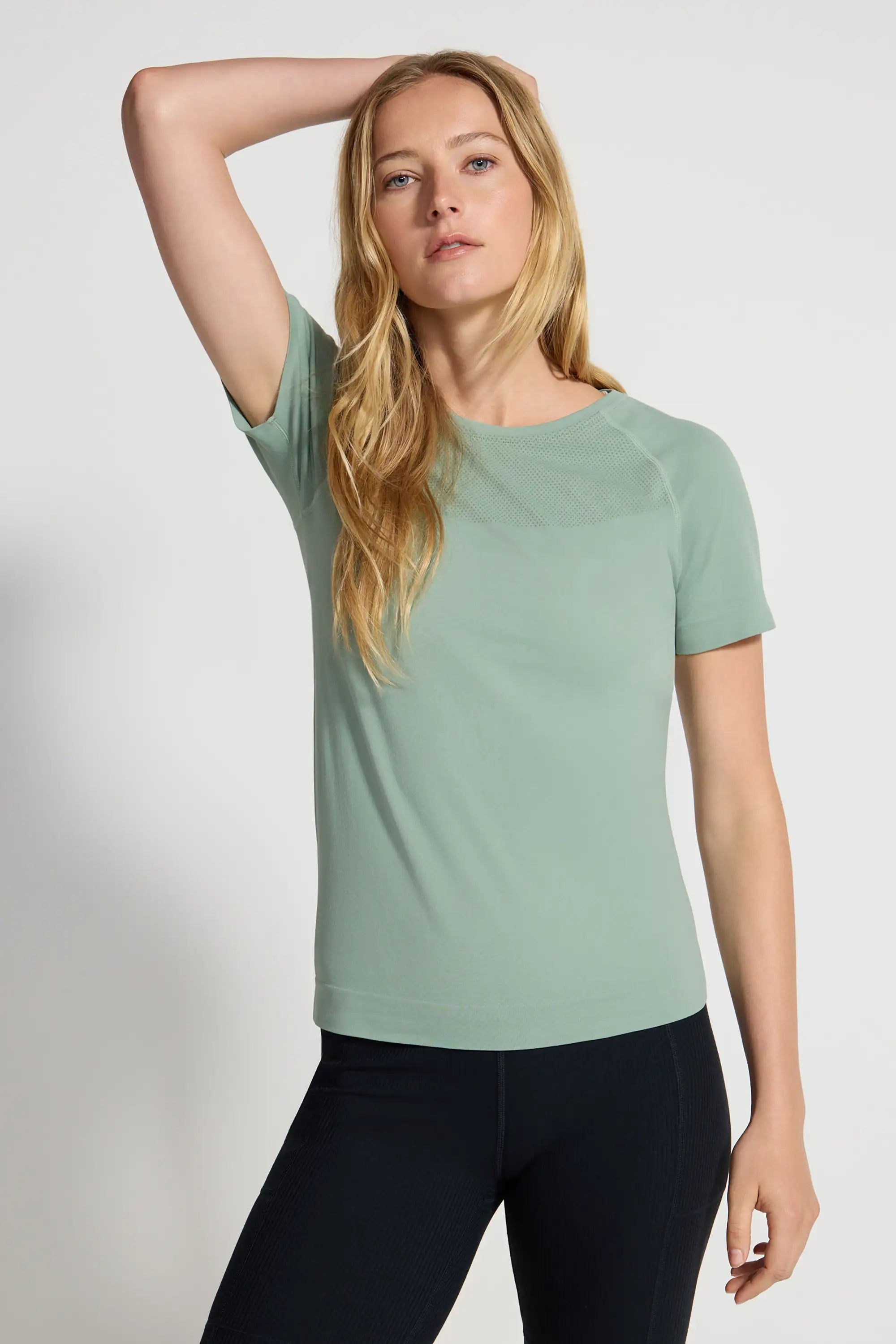 Women's Seamless Short Sleeve Tee - Green