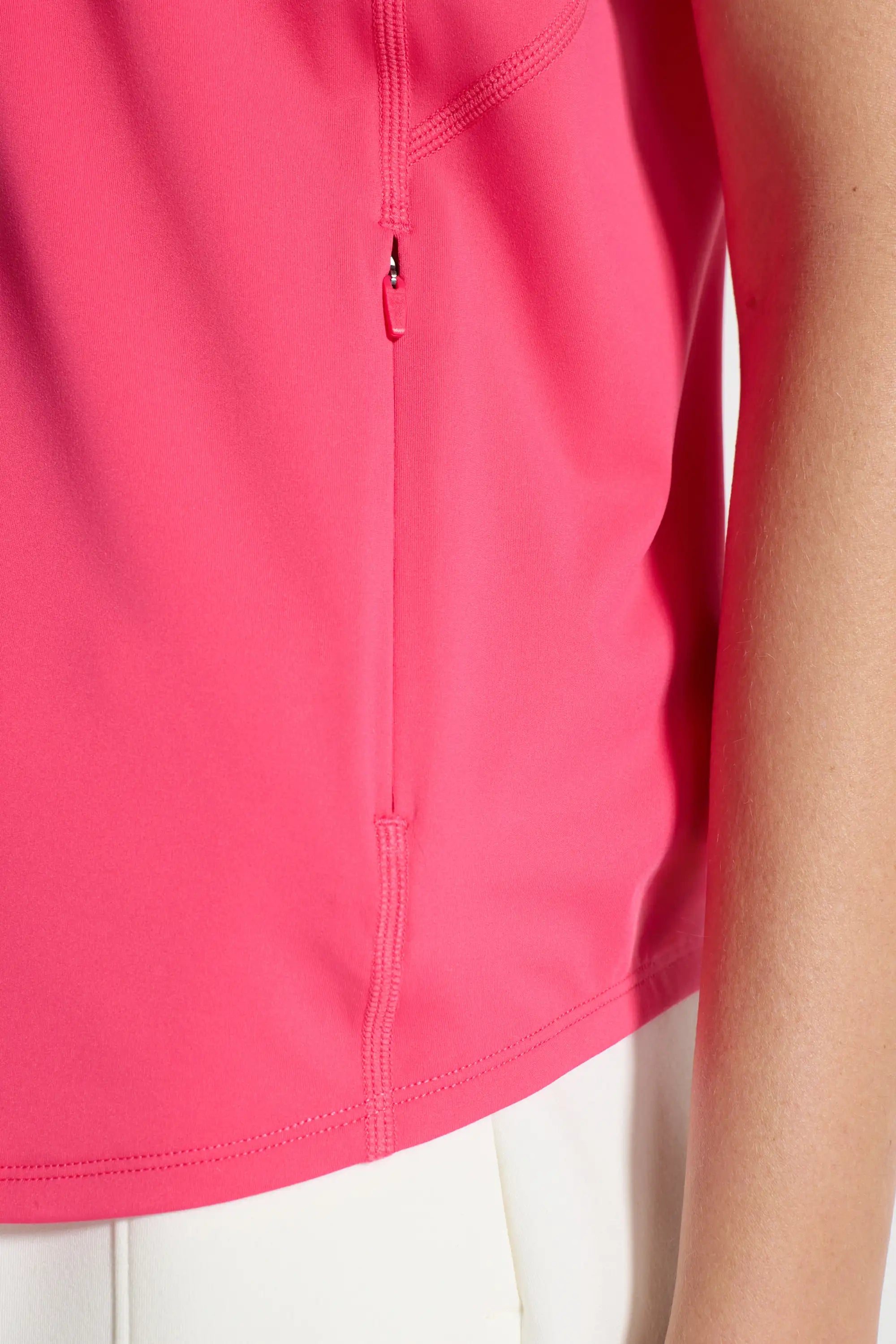 Women's 1/4-Zip Club Tank - Pink