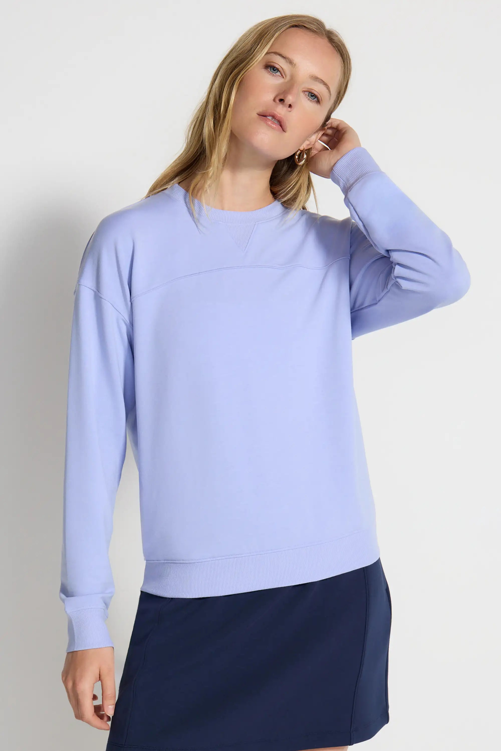 Women's Pullover Top - Baby Lavendar