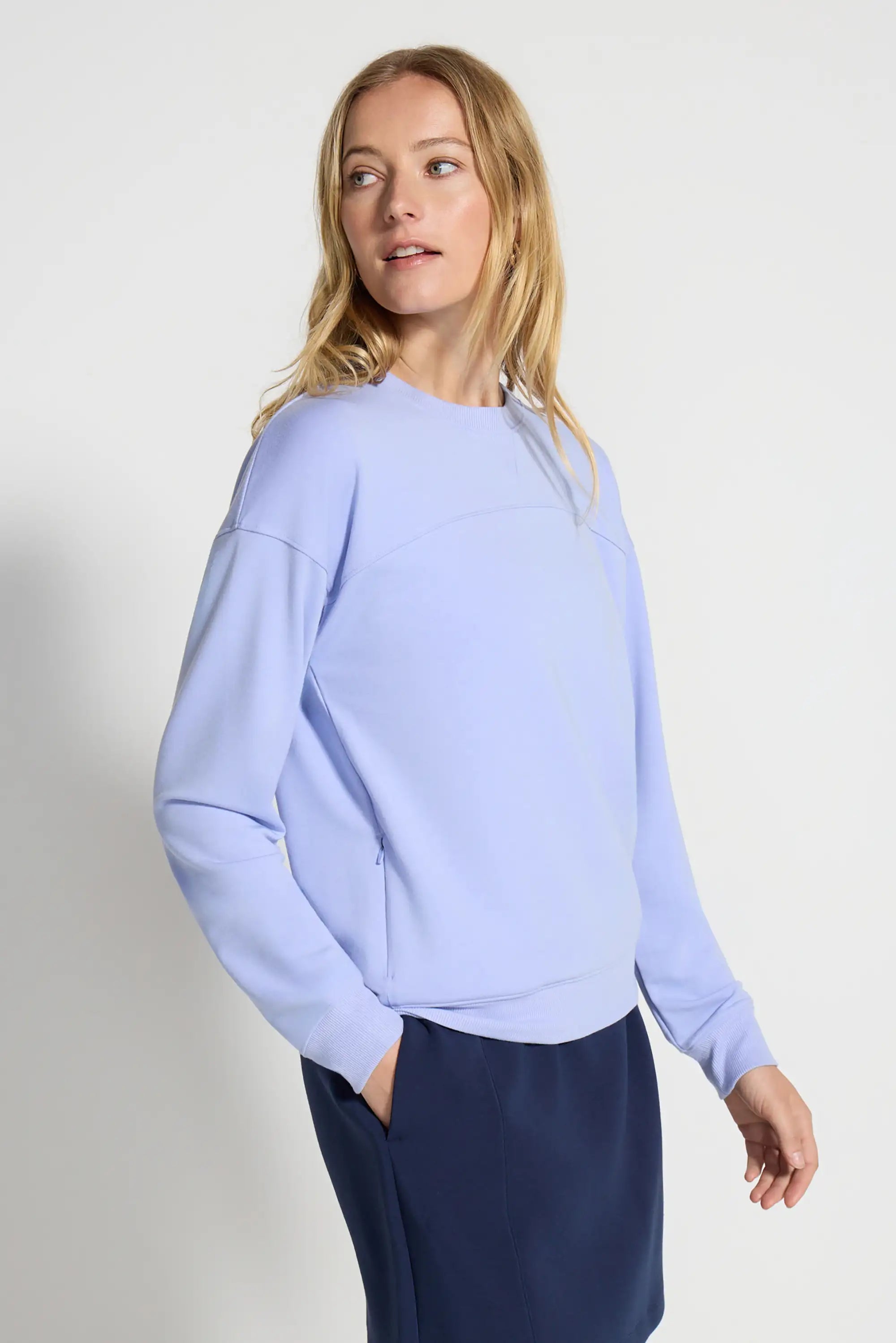 Women's Pullover Top - Baby Lavendar