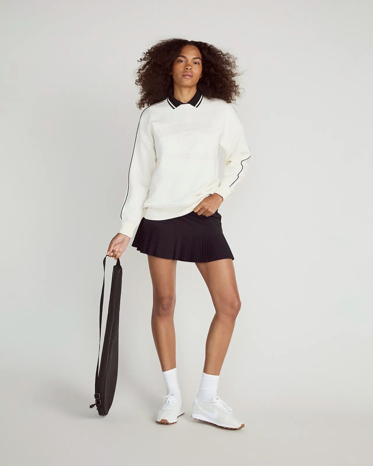 The Soft GRS Certified Recycled Polyester + Organic Cotton Club Sweatshirt - Pristine
