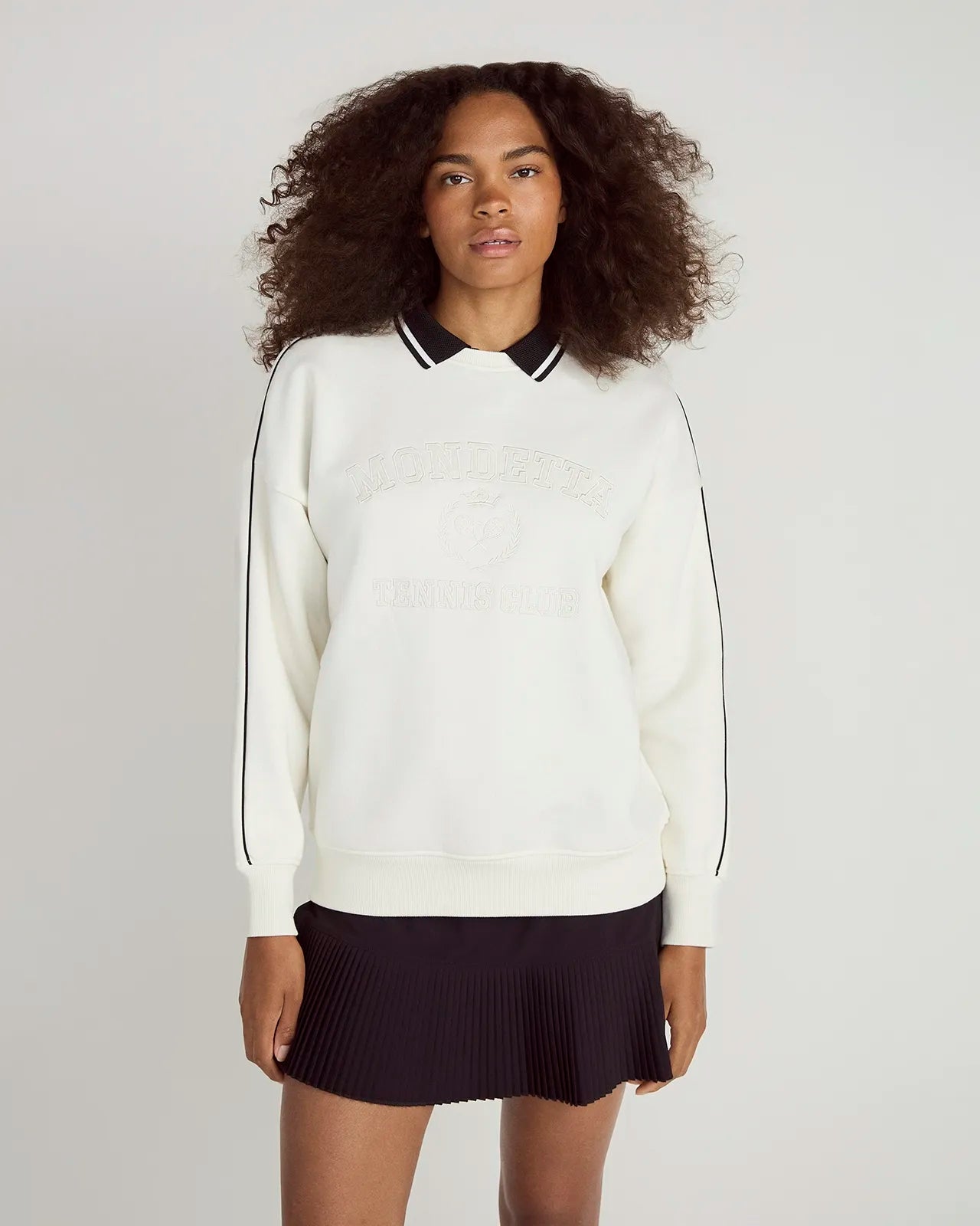 The Soft GRS Certified Recycled Polyester + Organic Cotton Club Sweatshirt - Pristine