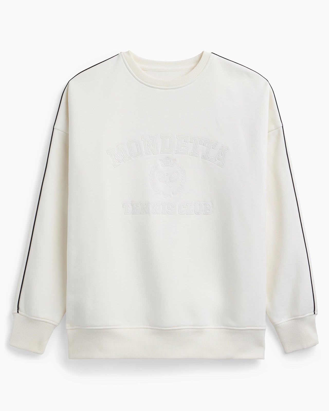 The Soft GRS Certified Recycled Polyester + Organic Cotton Club Sweatshirt - Pristine