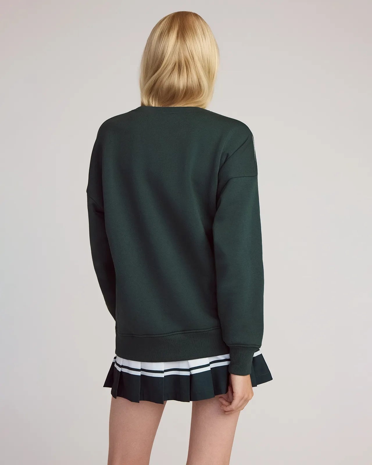 The Soft GRS Certified Recycled Polyester + Organic Cotton Club Sweatshirt - Pine Grove