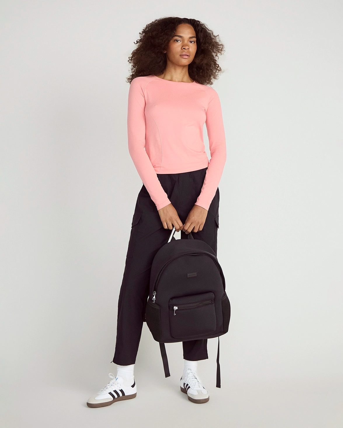 The Stretch Seamless GRS Certified Recycled Nylon Long Sleeve - Strawberry Ice