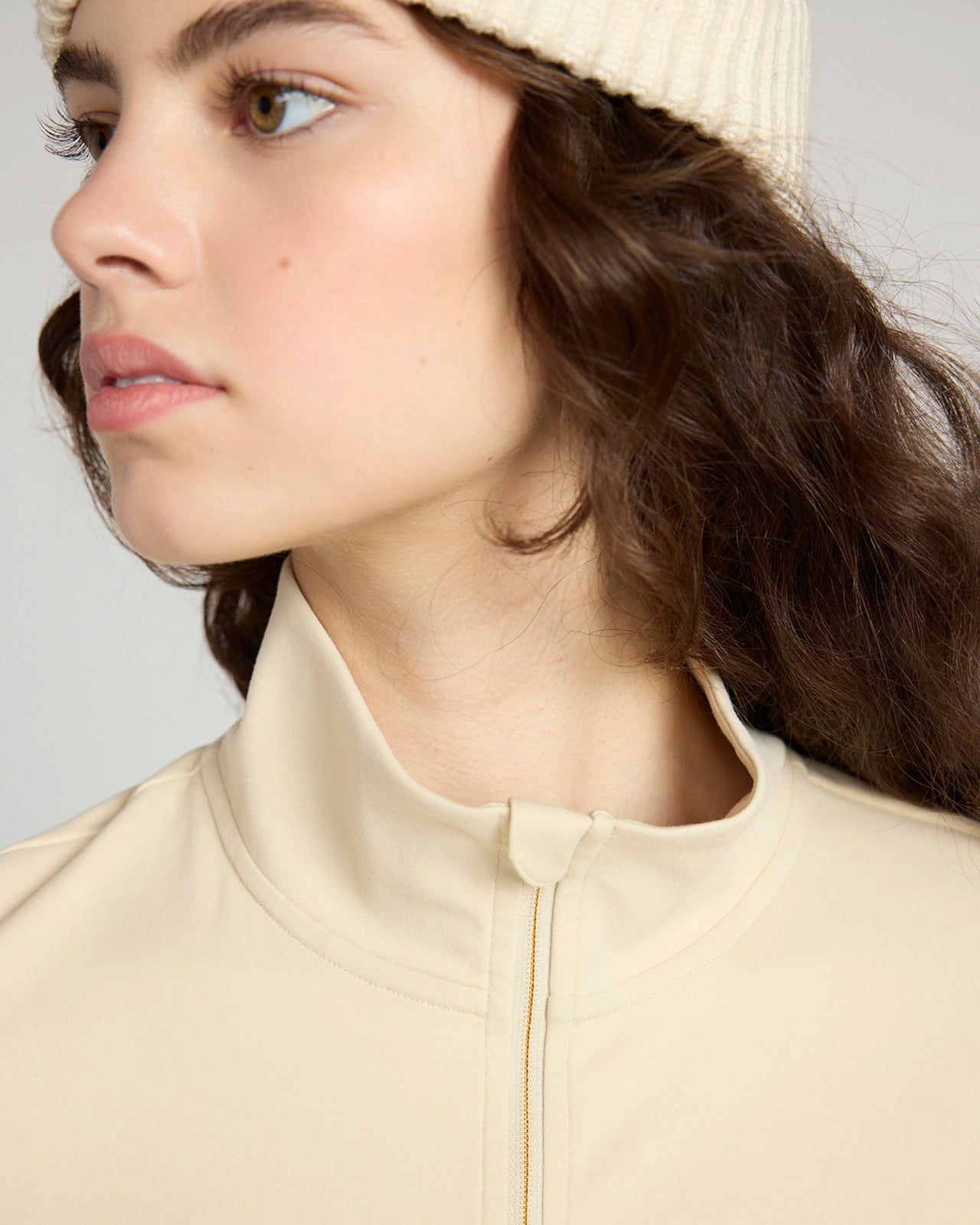 The Ultra-Soft GRS Certified Recycled Nylon Yoga Jacket