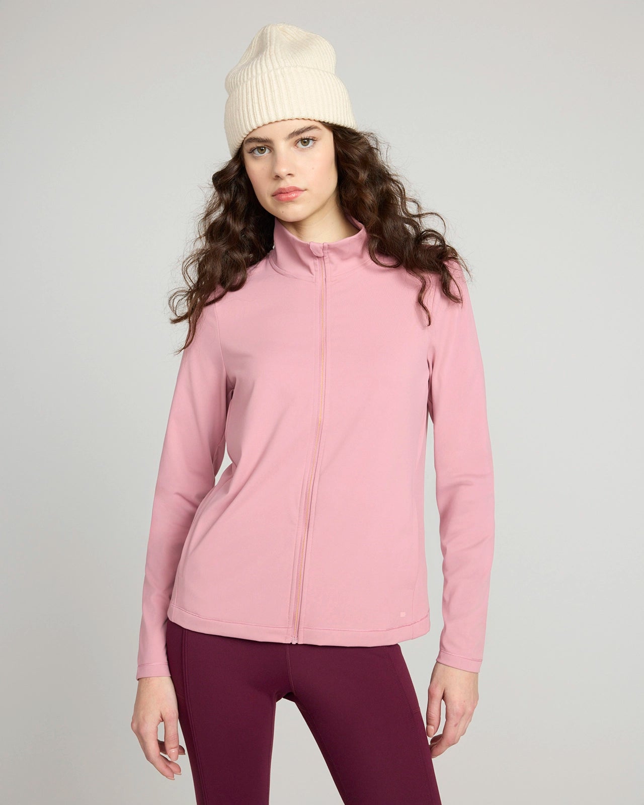 The Ultra-Soft GRS Certified Recycled Nylon Yoga Jacket