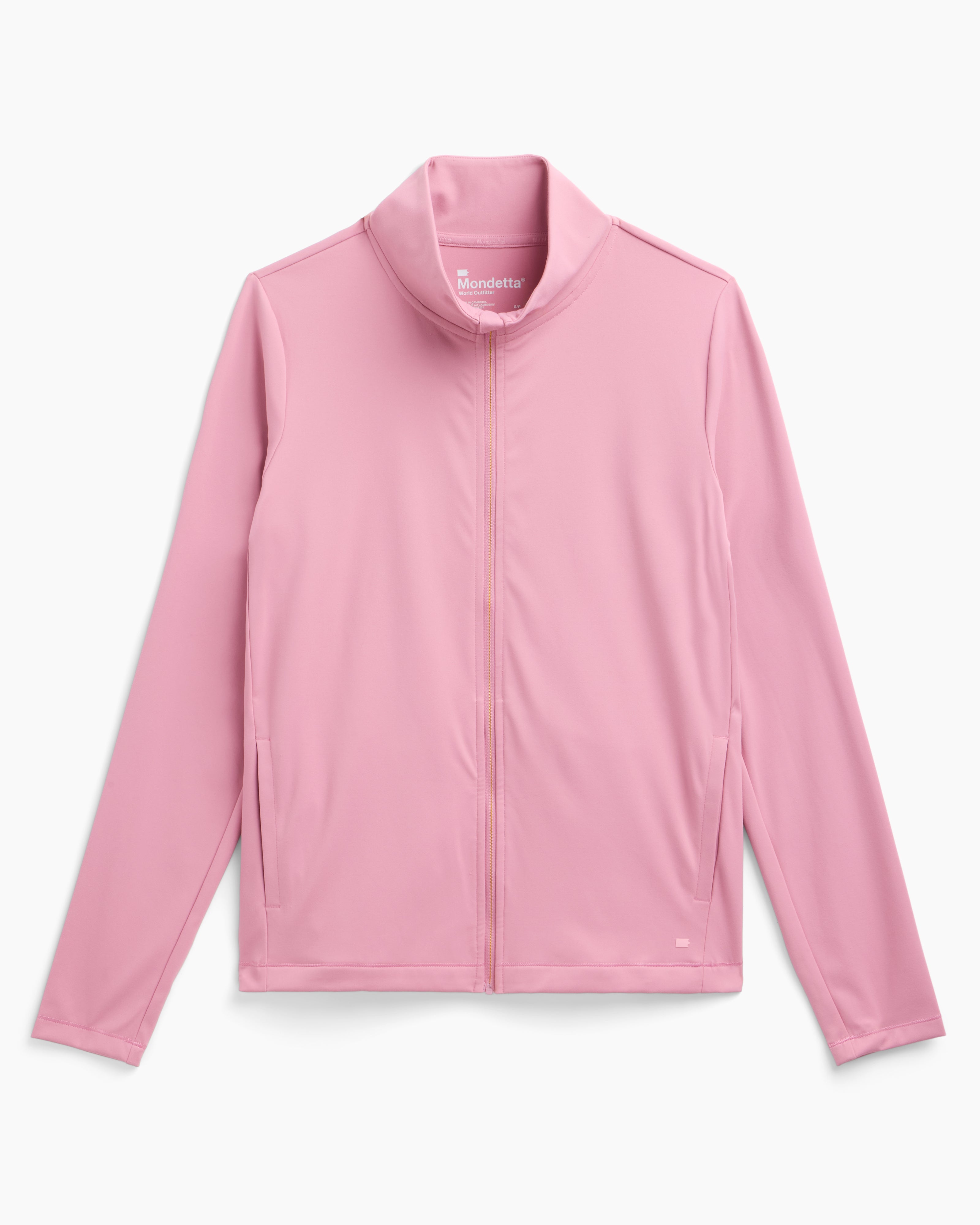 The Ultra-Soft Yoga Jacket - Lilas Pink