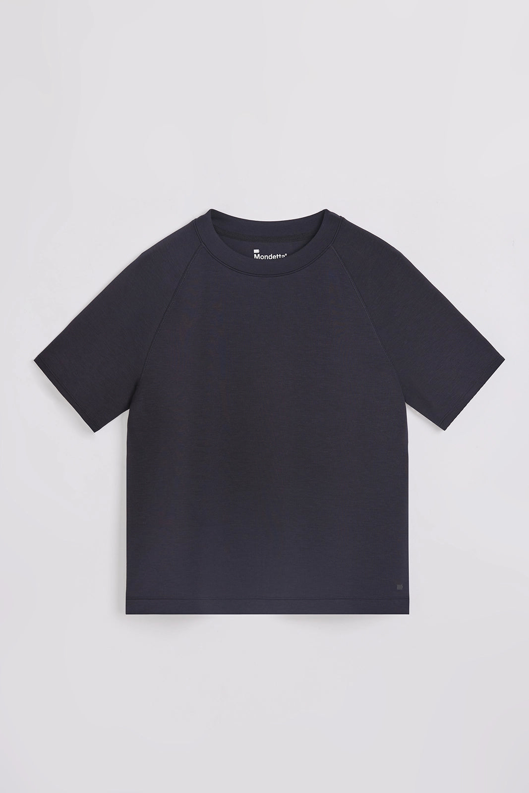 The Soft Tech Fleece Short Sleeve Top - Black