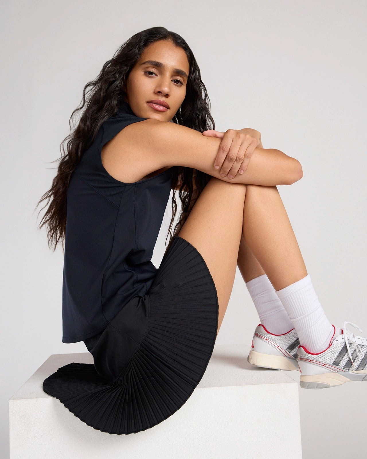 The Active Mixed Media Club Polo - Black