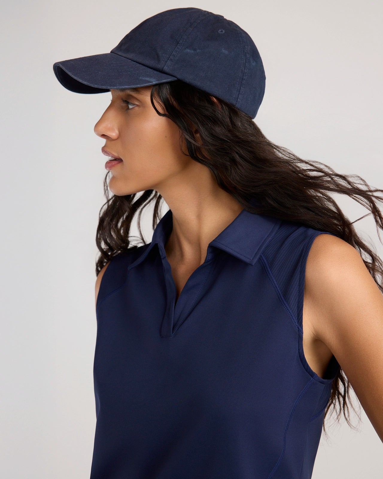The Active Mixed Media Club Polo - Baritone Blue