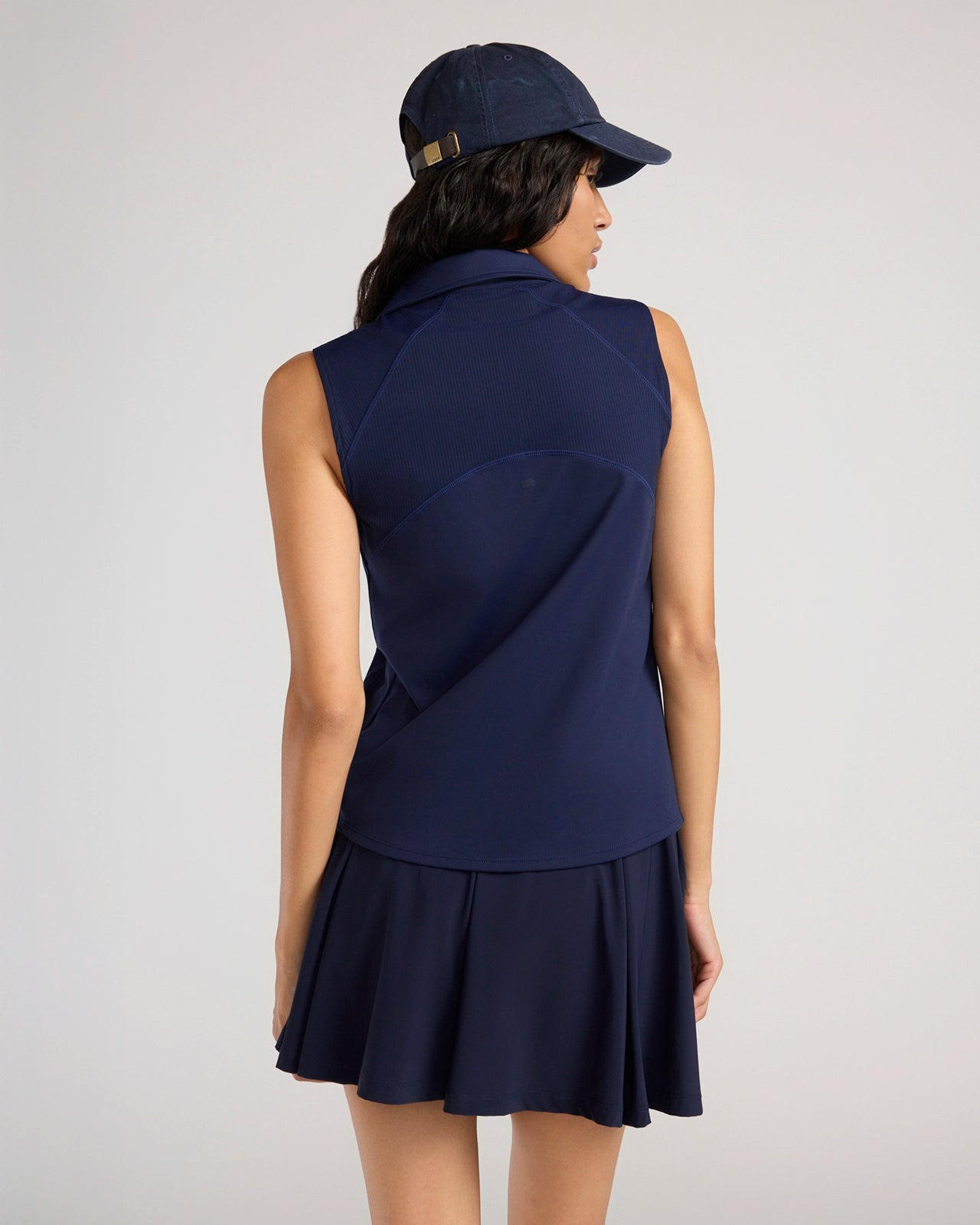 The Active Mixed Media Club Polo - Baritone Blue