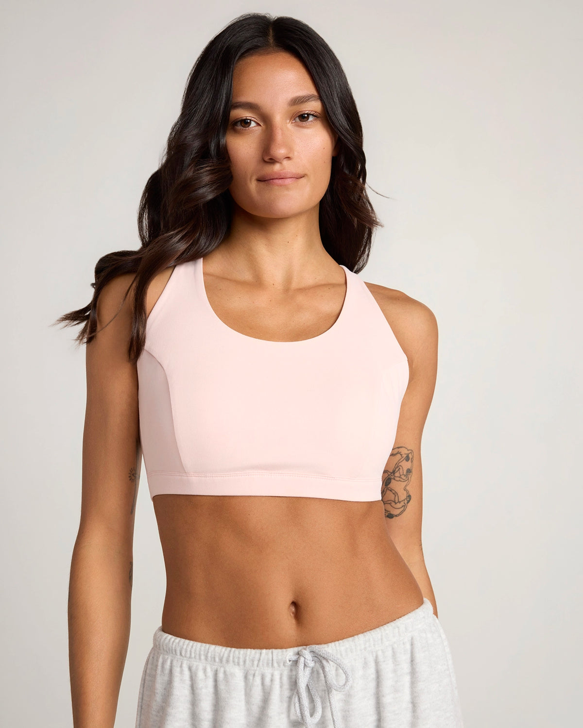 For general description, go to 'Main Product Description' region - The Active Mesh Back Sports Bra - Lotus Pink