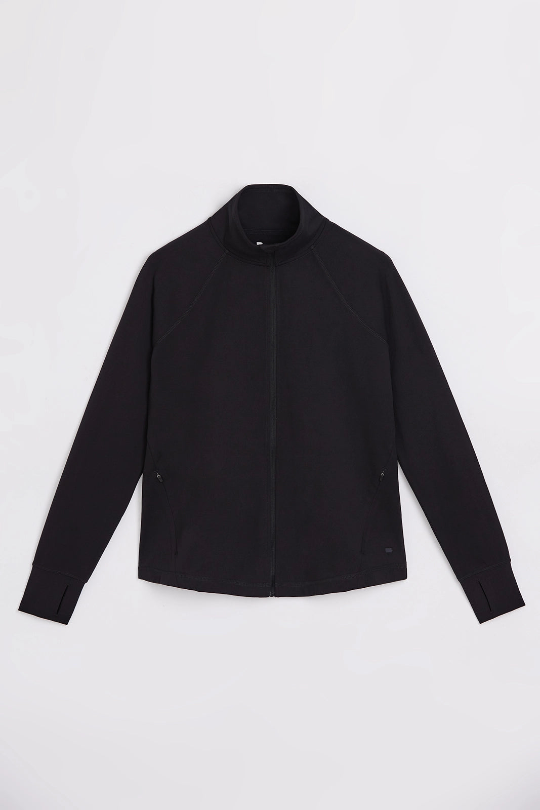 The Active Yoga Jacket - Jet Black