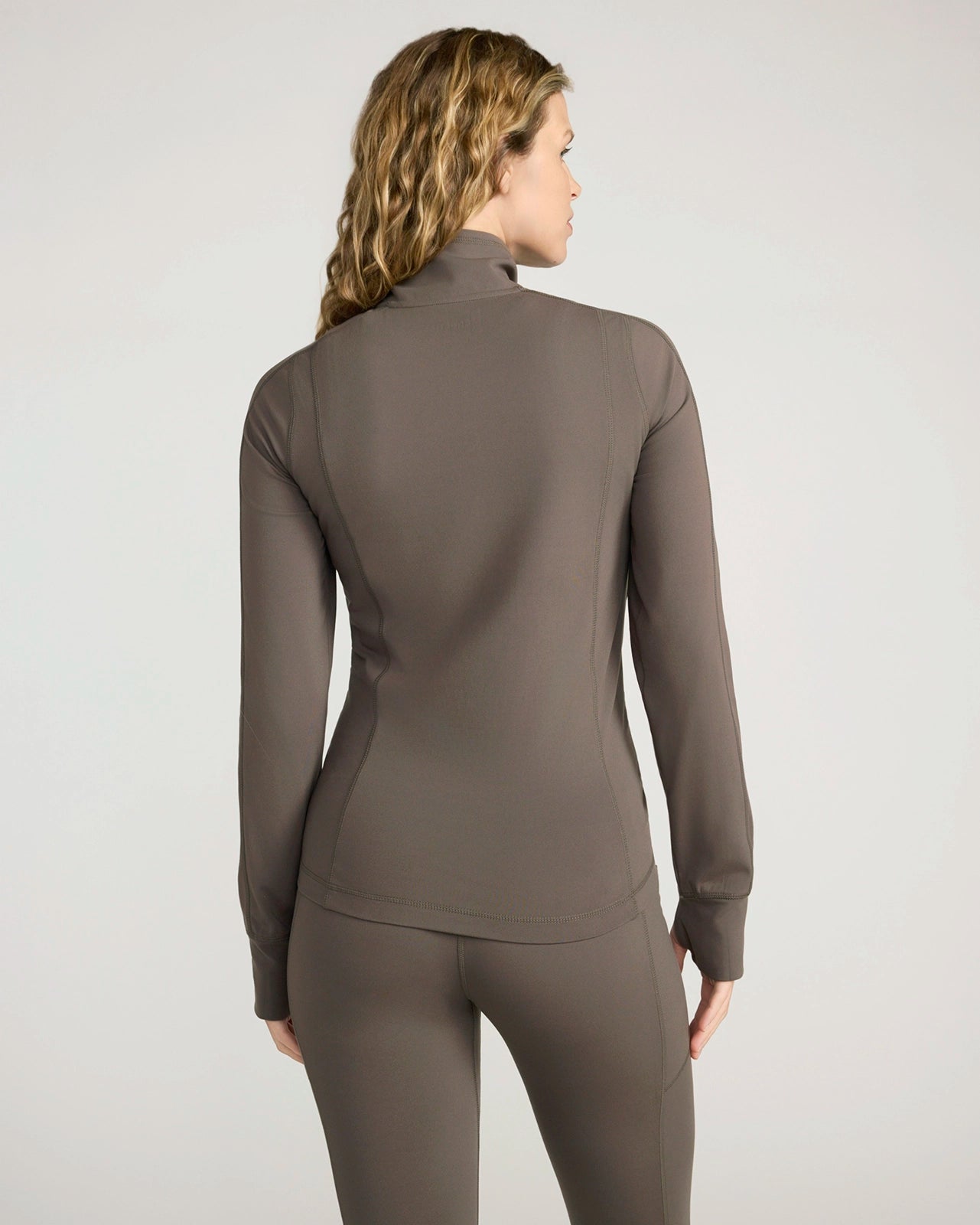 The Active Yoga Jacket - Brown