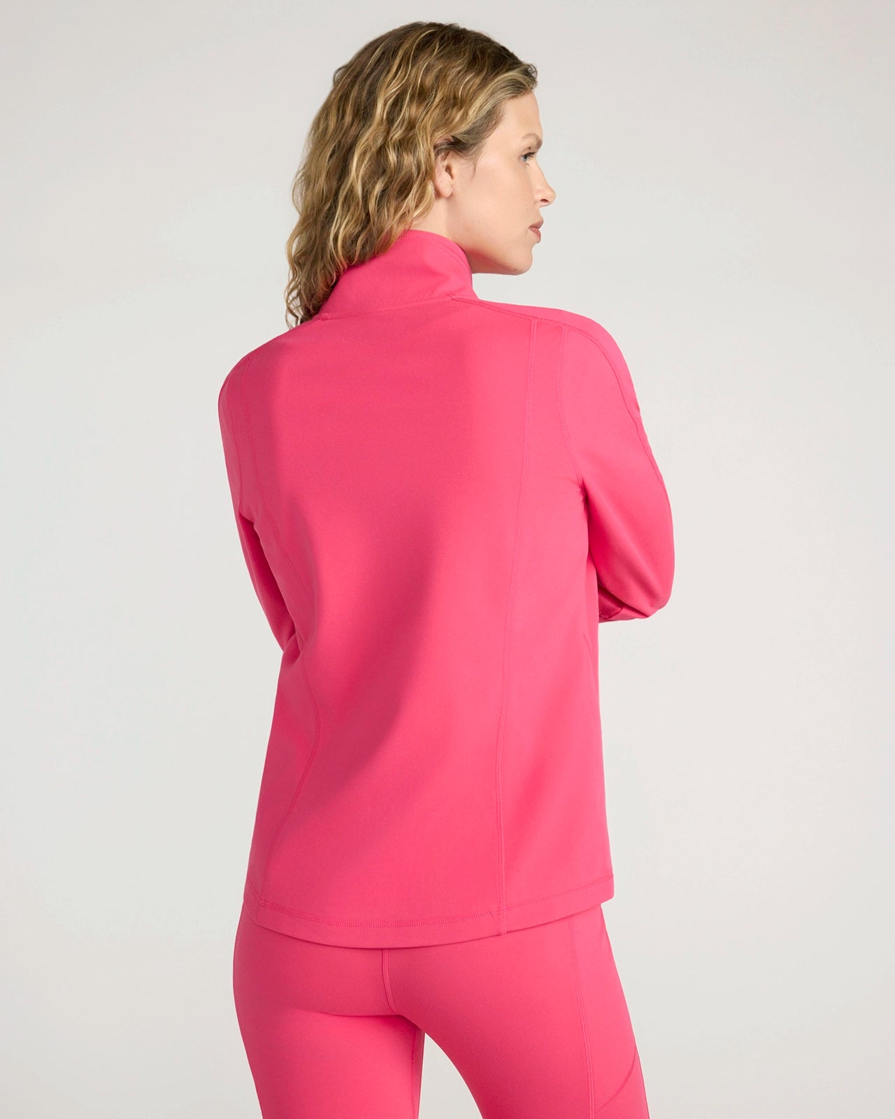 The Active Yoga Jacket - Raspberry Sorbet