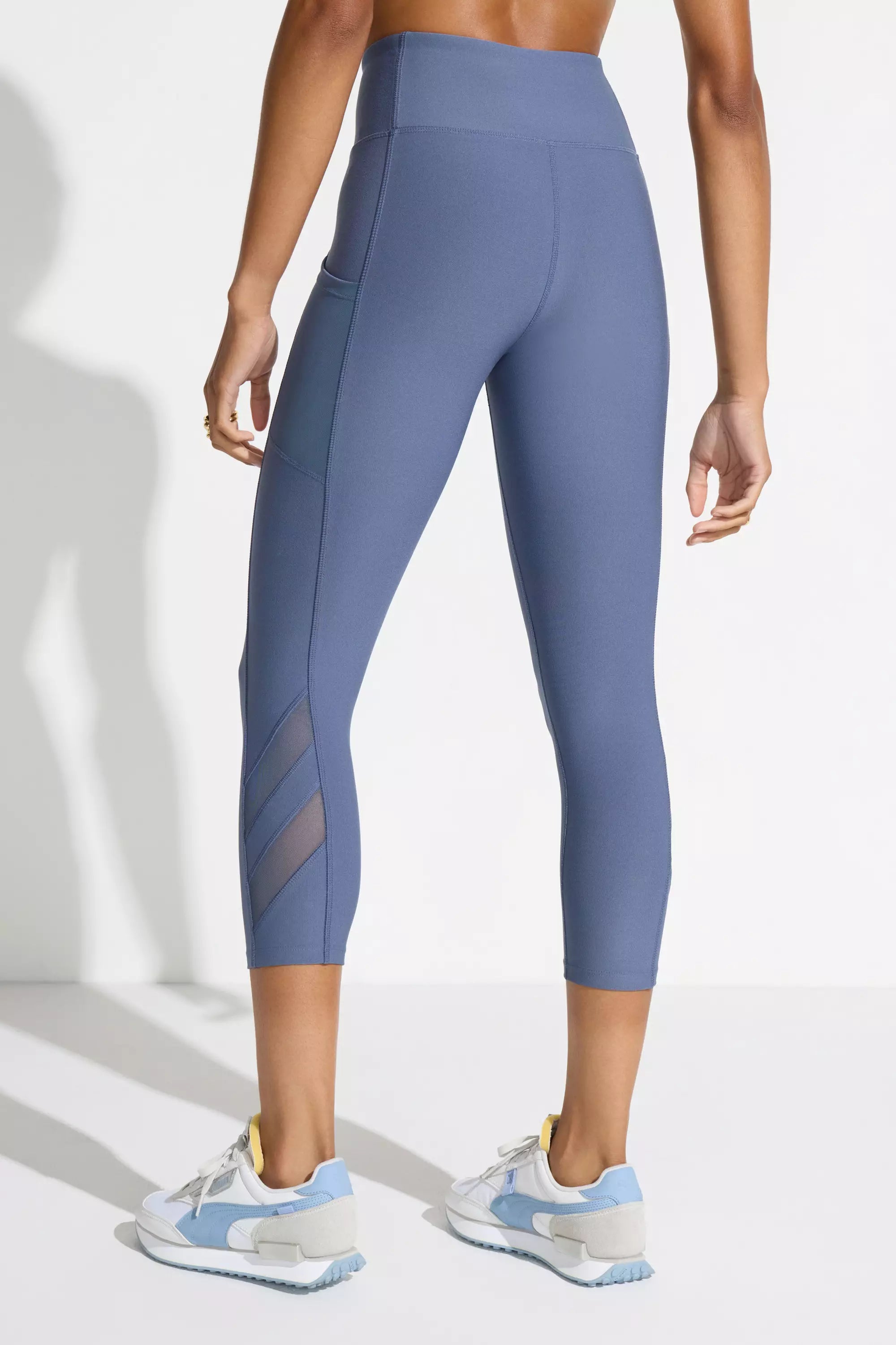 Women’s Mesh Capri - Lilac