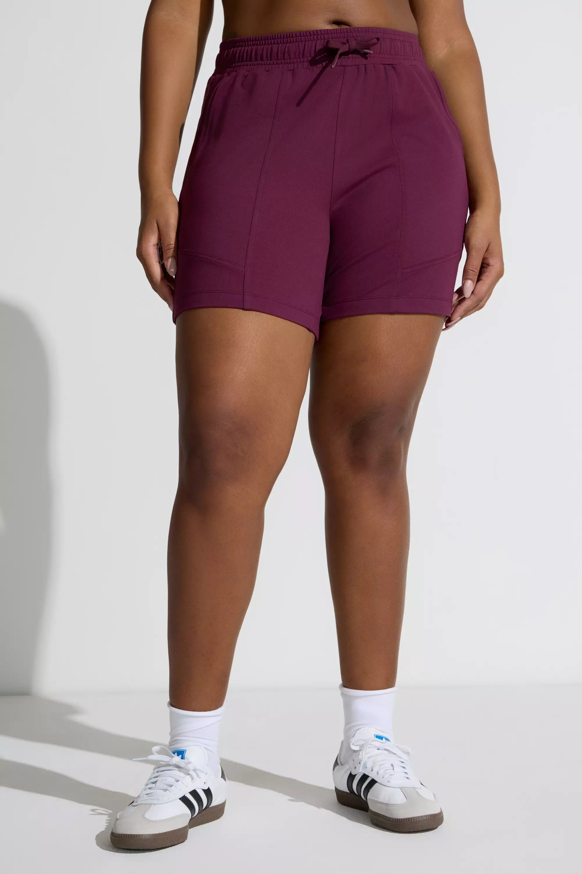 Women’s Active Short - Wine