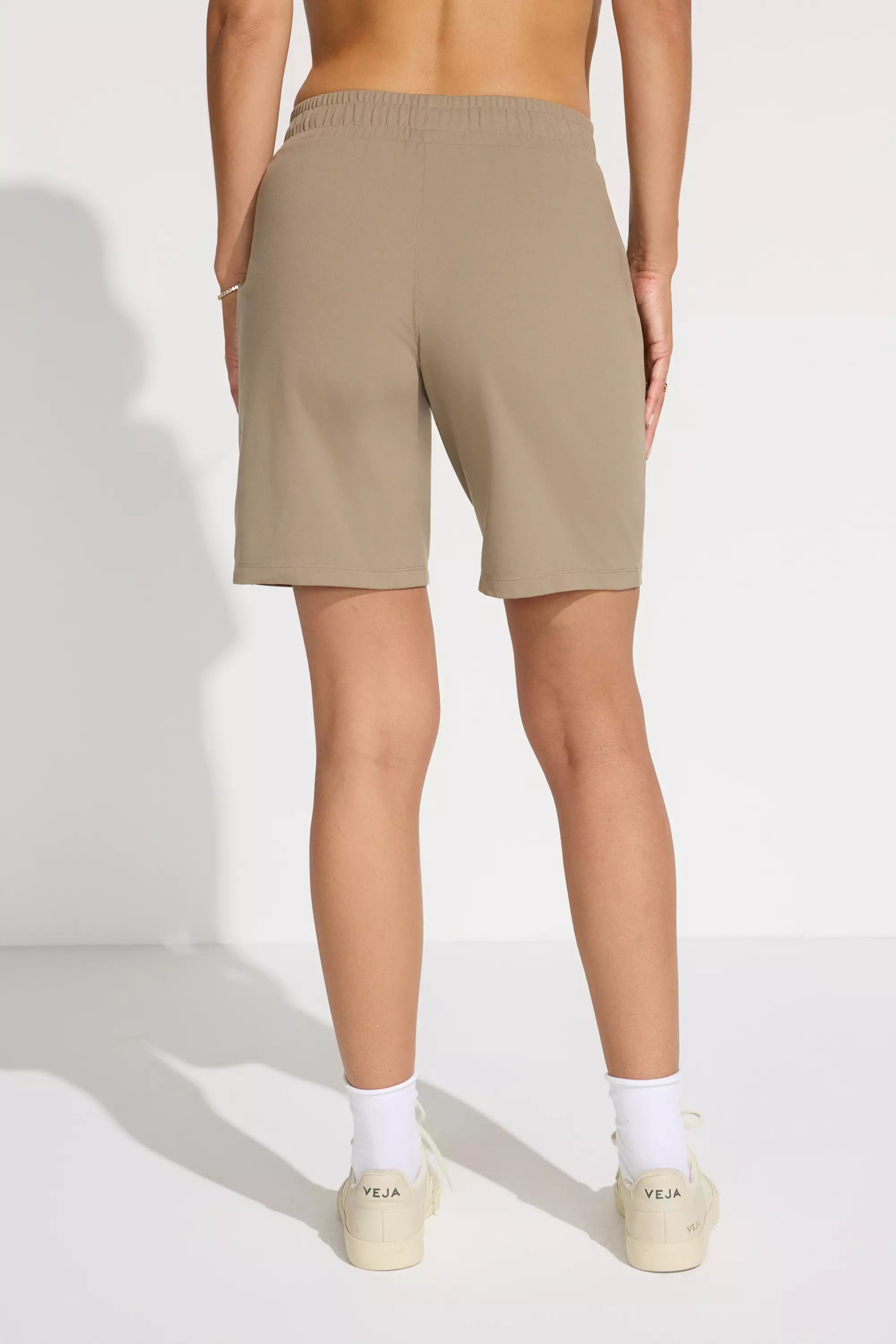 Women’s Knit Bermuda - Brown