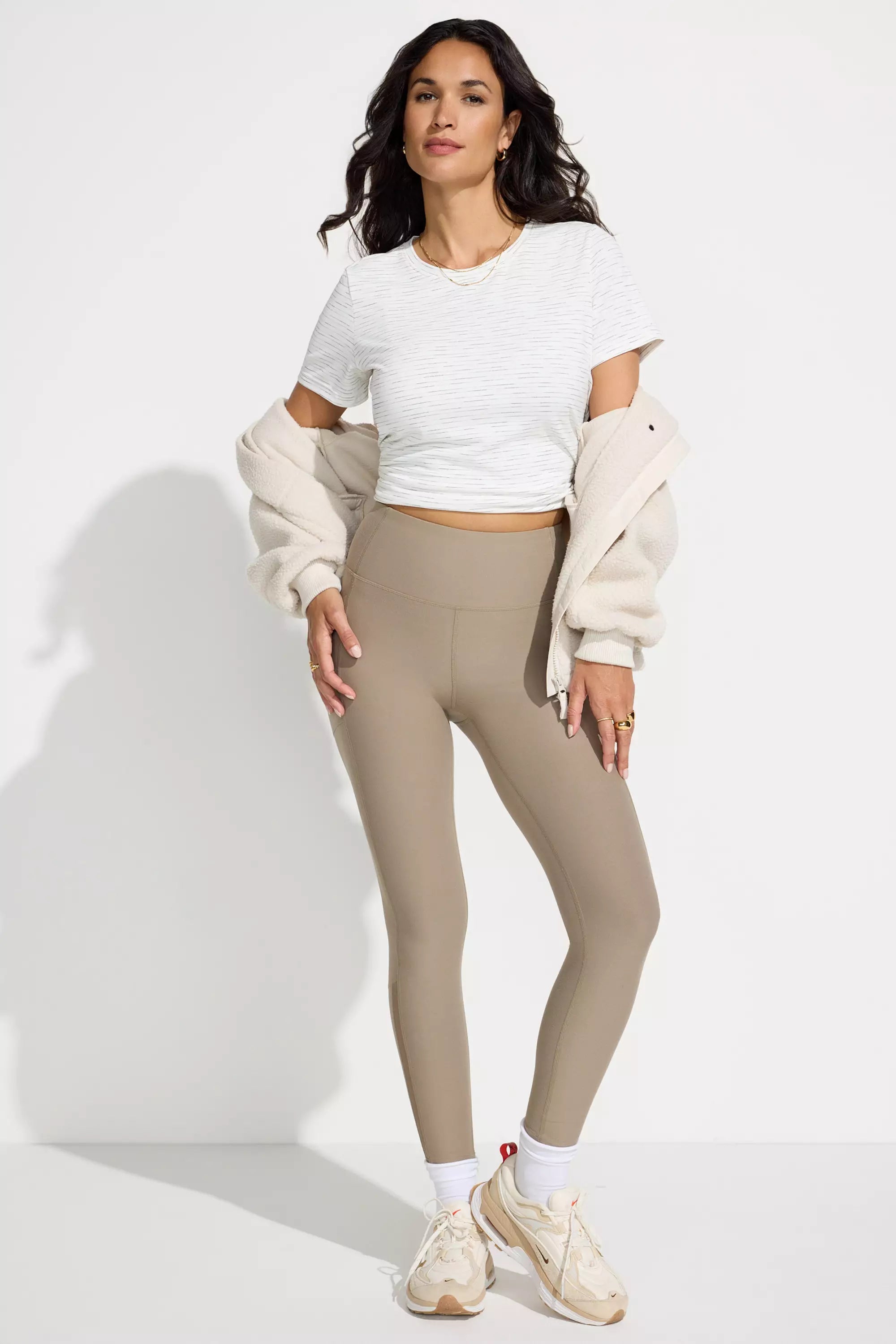 Women’s Knit Active Tight - Brindle