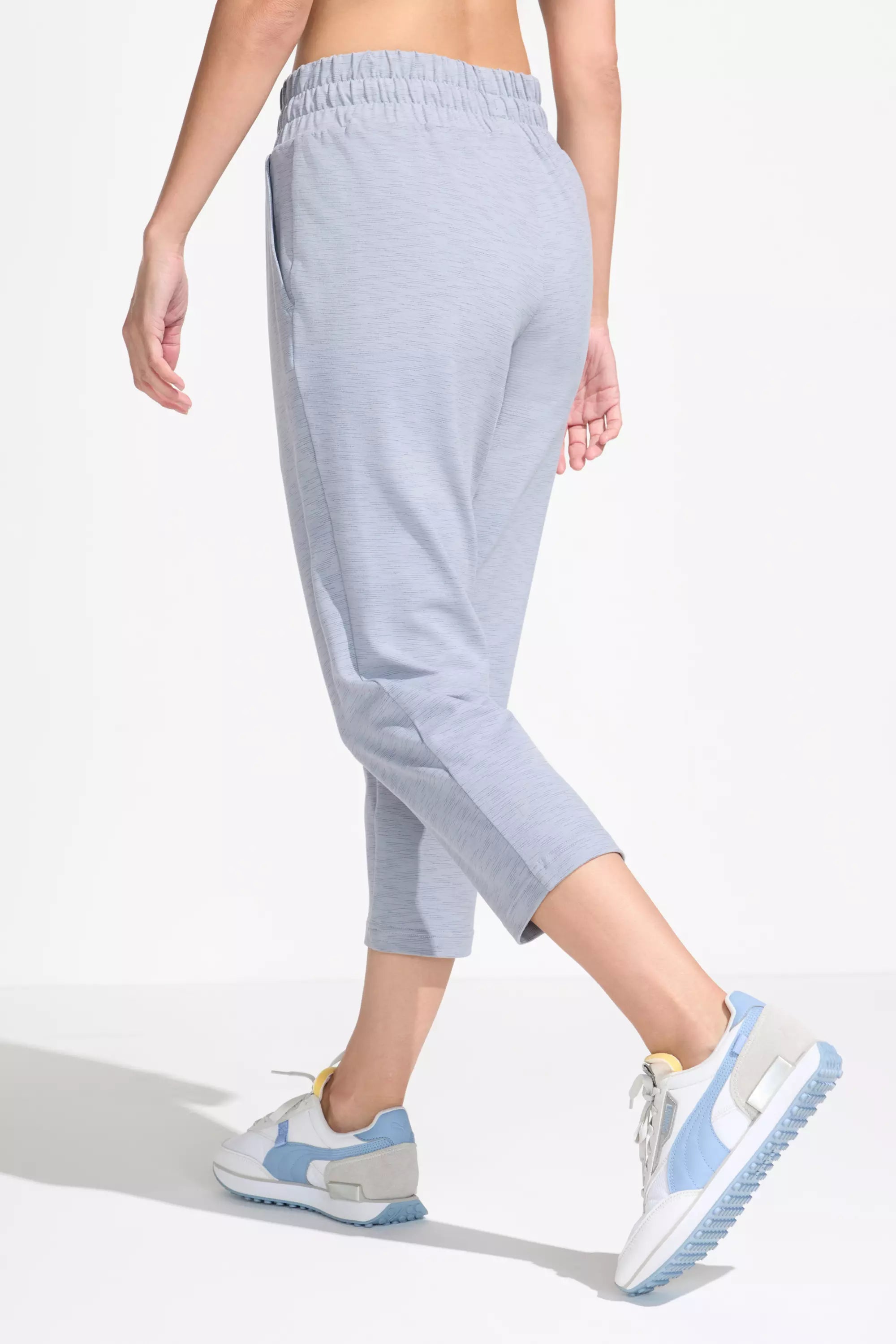 Women’s Capri Jogger - Grey Combo