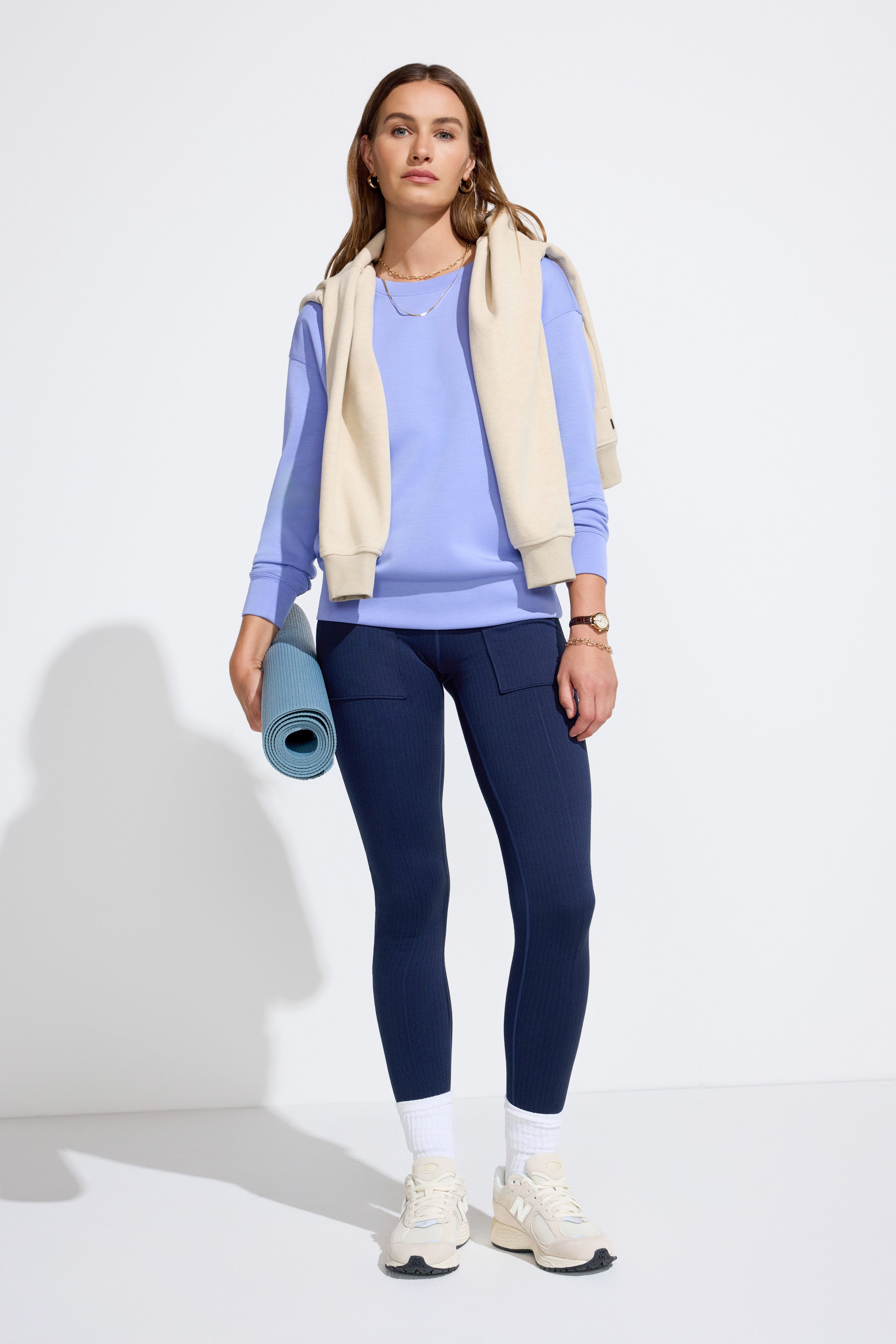 Women’s Knit City Legging 28" - Navy Academy
