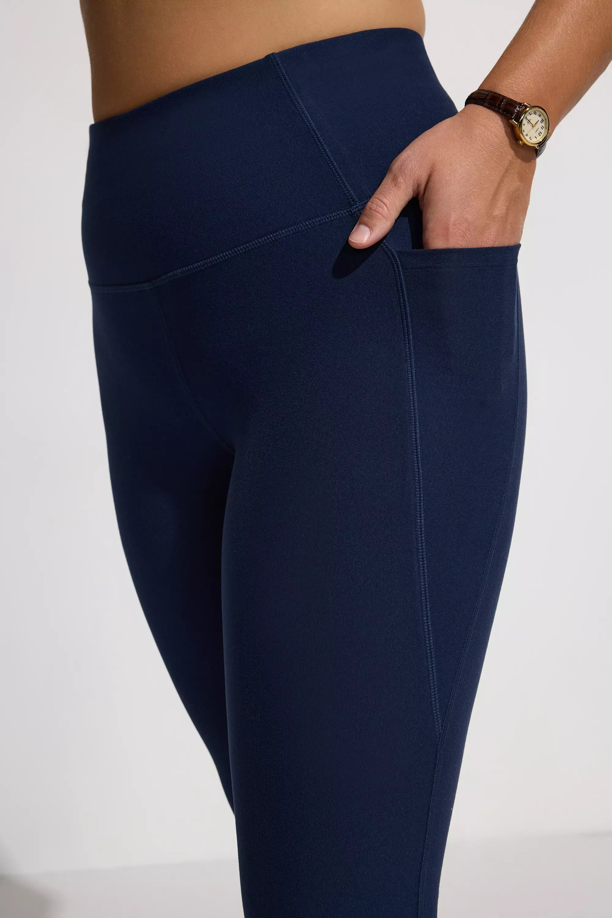 Women’s Basket Weave Legging - Blue