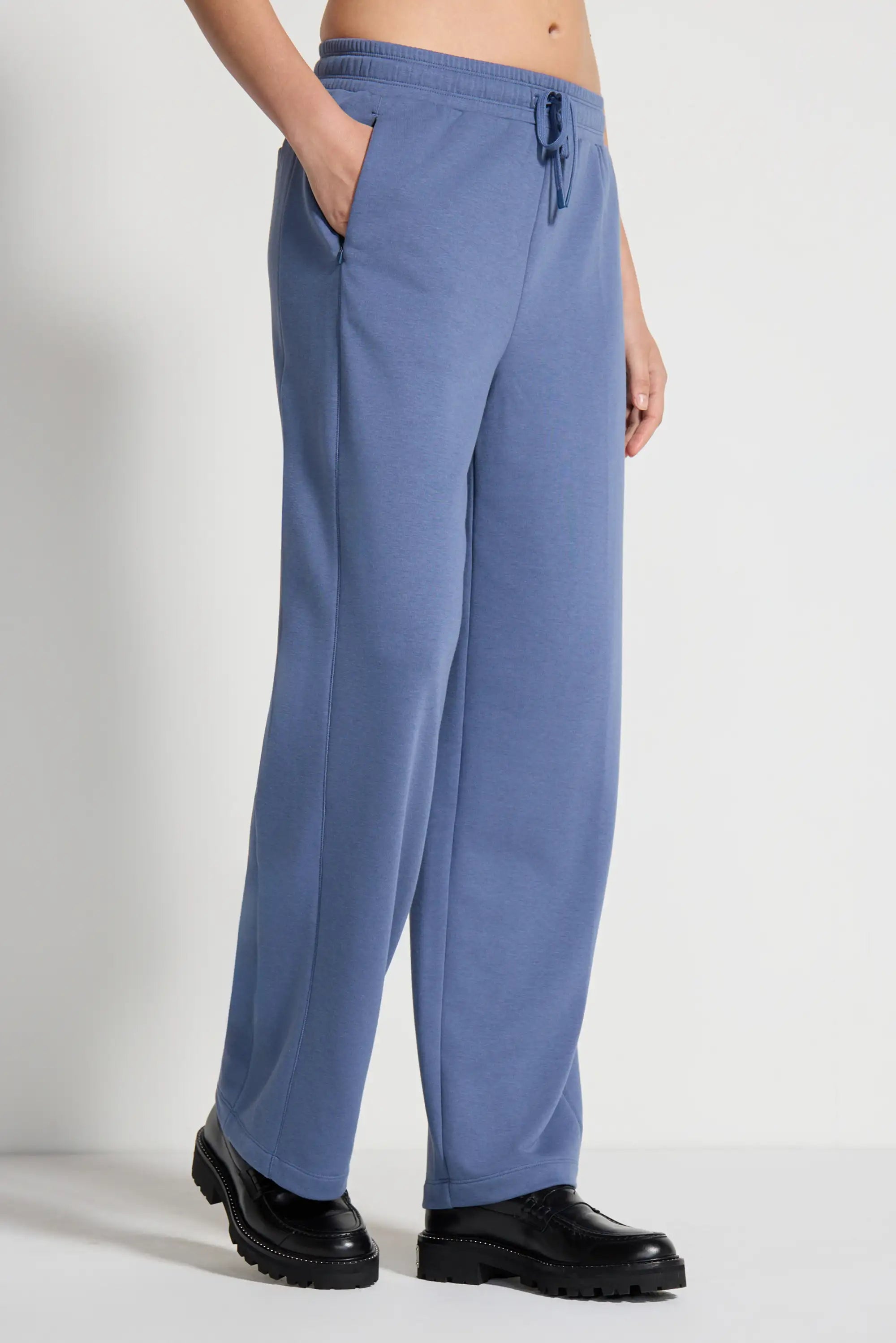 Women's Terry Wide Leg Pant