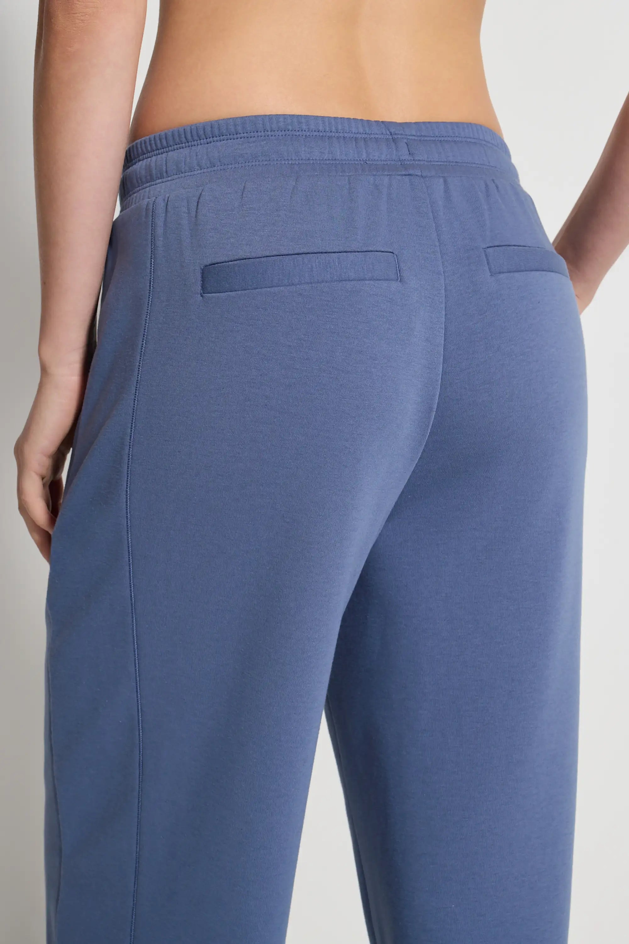 Women's Terry Wide Leg Pant - Vintage Indigo