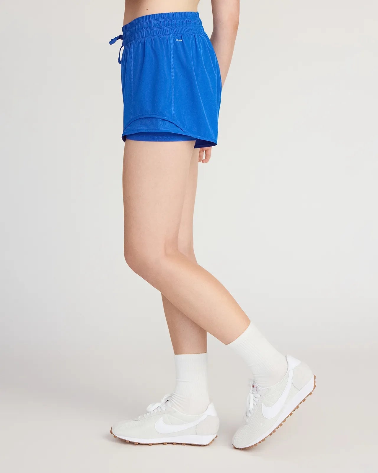The Built-In Compression GRS Certified Recycled Polyester Run Short - Princess Blue